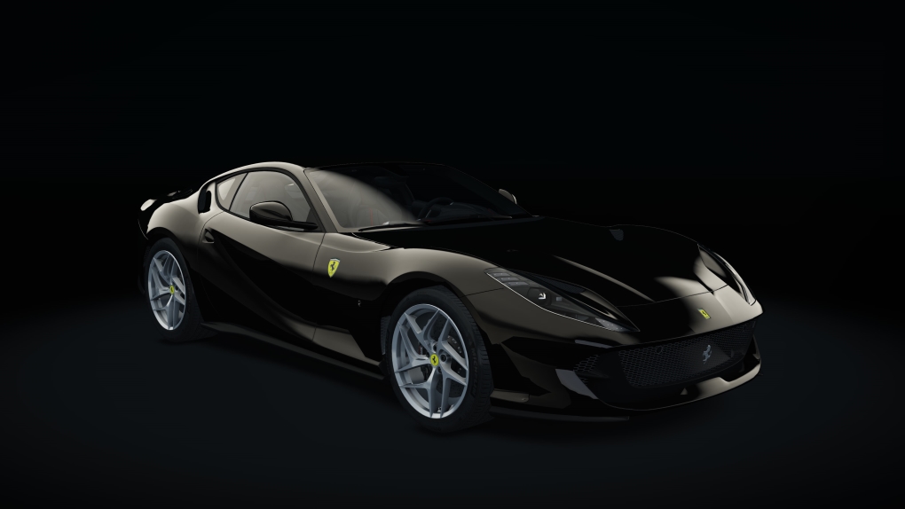 Ferrari 812 Superfast, skin 19_nero_ds_1250