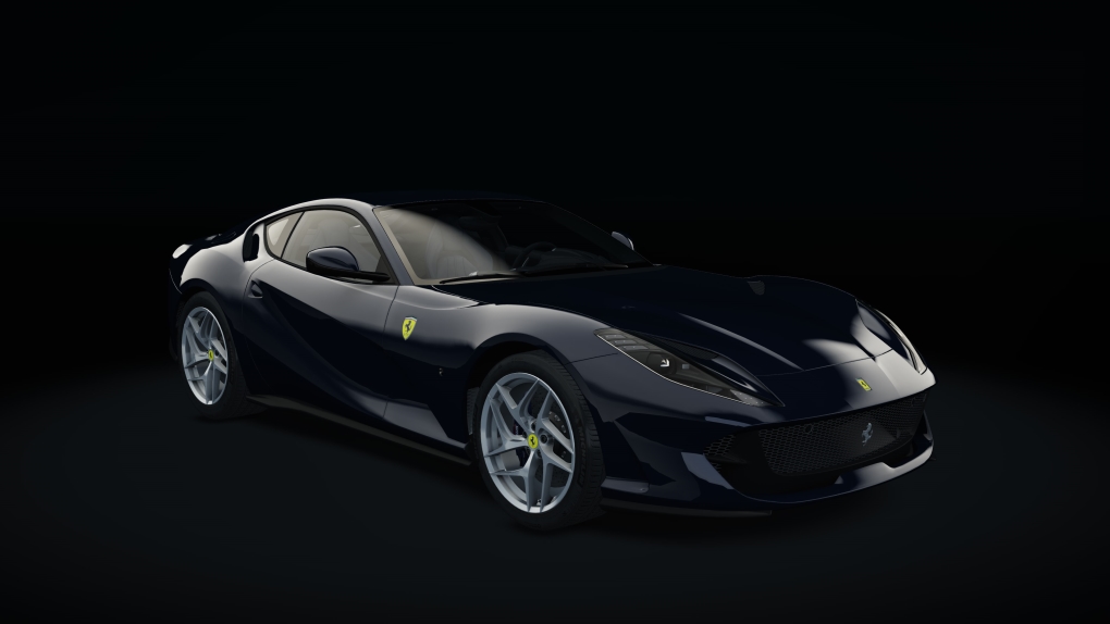 Ferrari 812 Superfast, skin 20_blu_pozzi