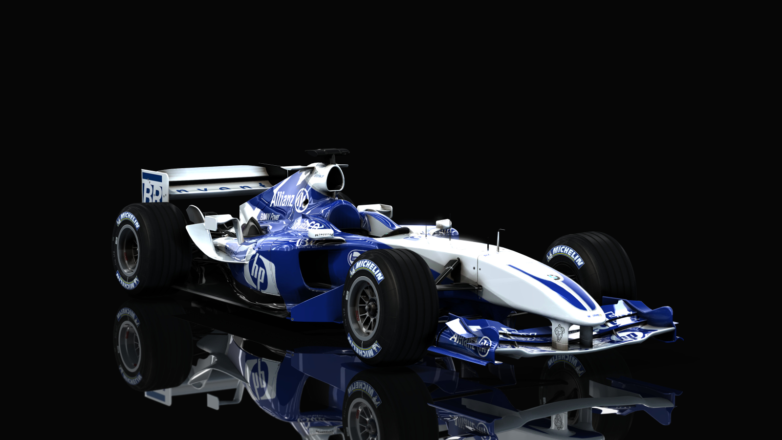 Ferrari F2004, skin BMW Williams 3