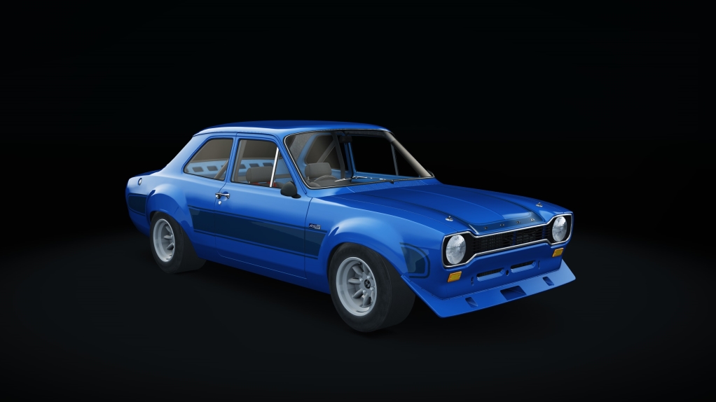 Ford Escort RS1600, skin light_blue