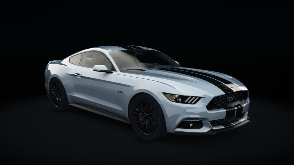 Ford Mustang 2015, skin 16_ingot_silver_metallic_s