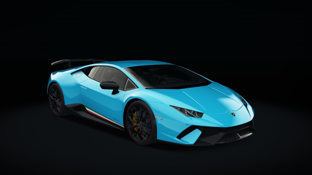 Lamborghini Huracan Performante, skin blu_cepheus