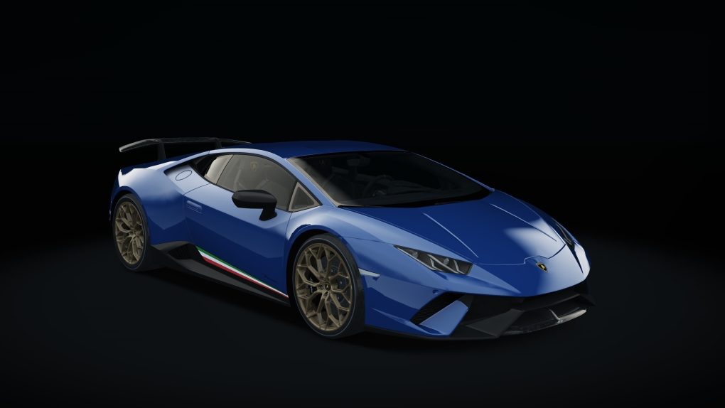 Lamborghini Huracan Performante, skin blu_nethuns