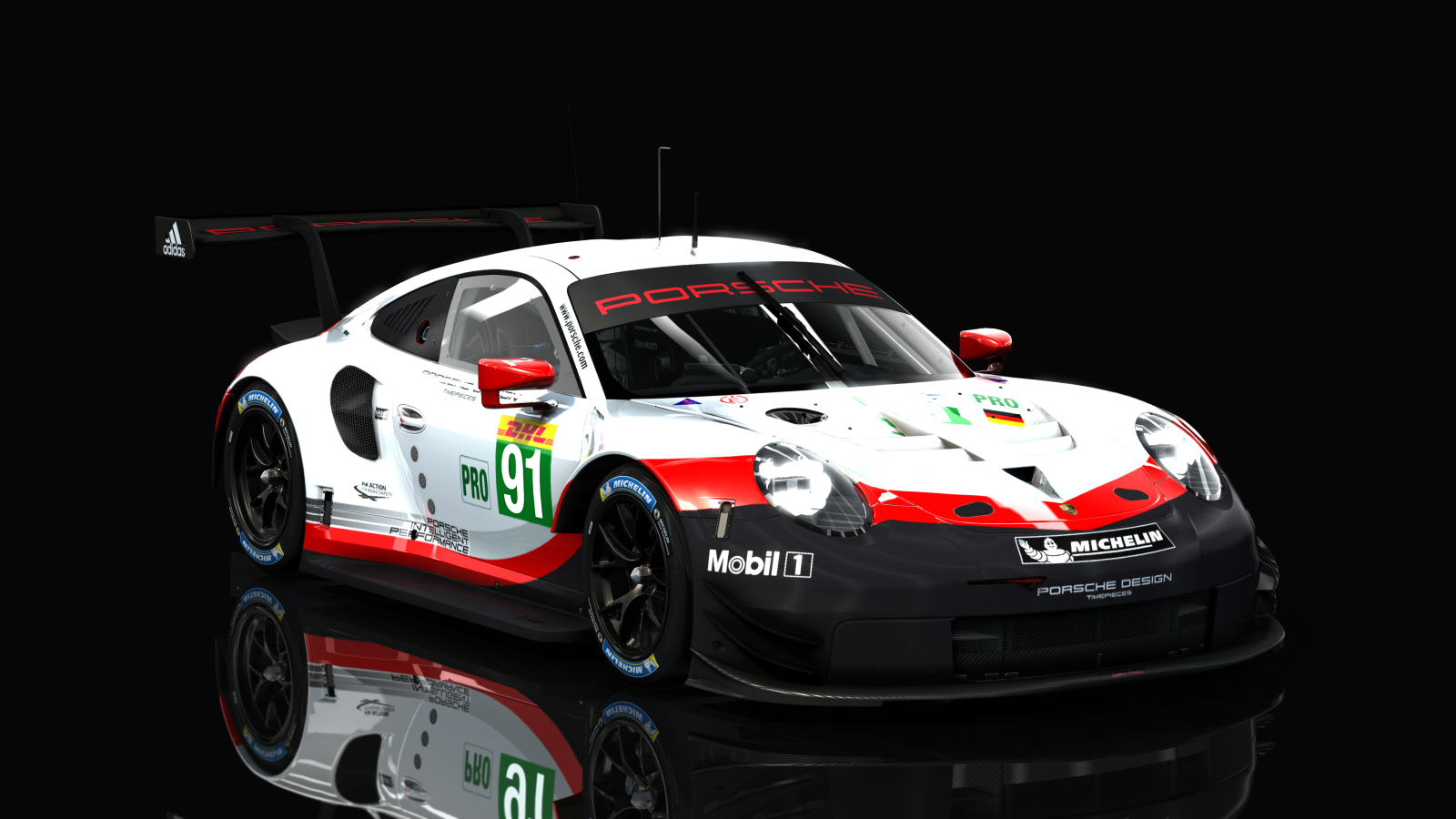 Porsche 911 RSR 2018, skin 2018_WEC_91