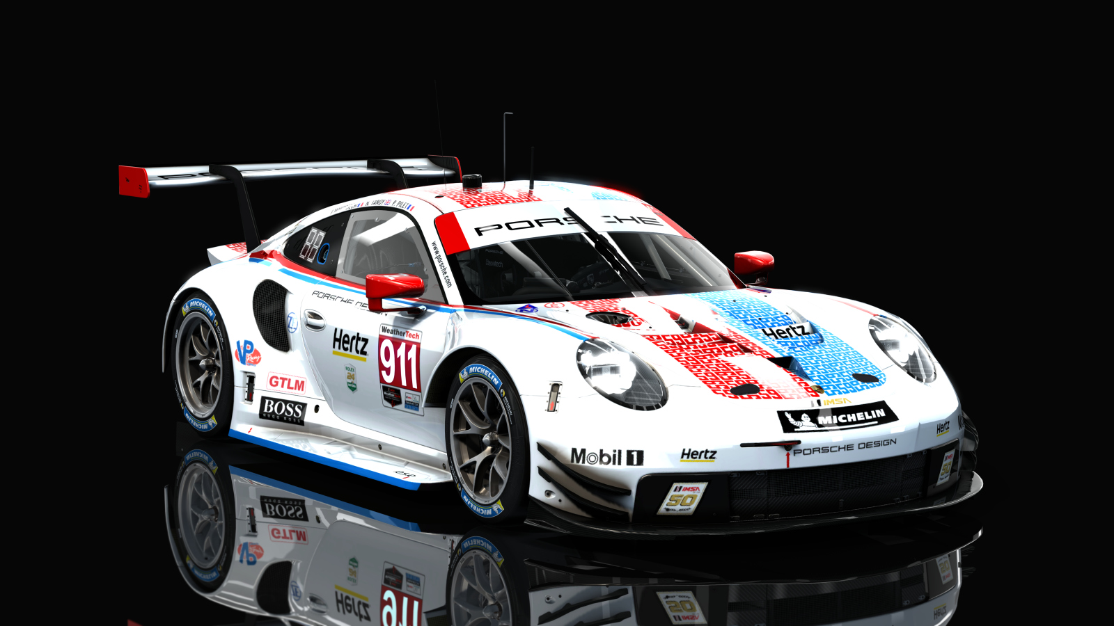 Porsche 911 RSR 2018, skin 2019_Daytona_24h_911