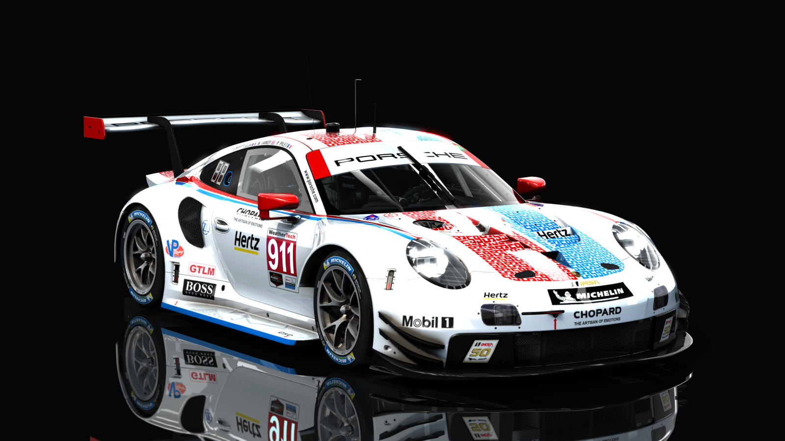 Porsche 911 RSR 2018, skin 2019_Sebring_12h_911