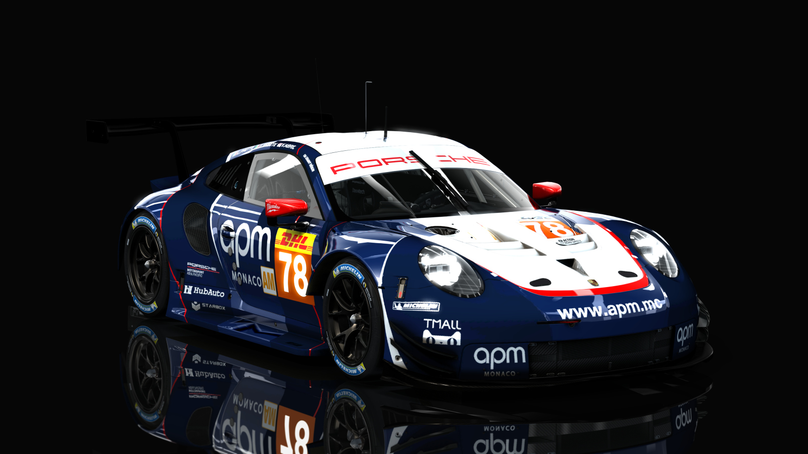 Porsche 911 RSR 2018, skin 2019_WEC_78