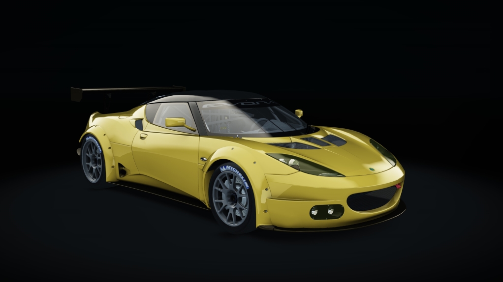 Lotus Evora GX, skin Solar_Yellow