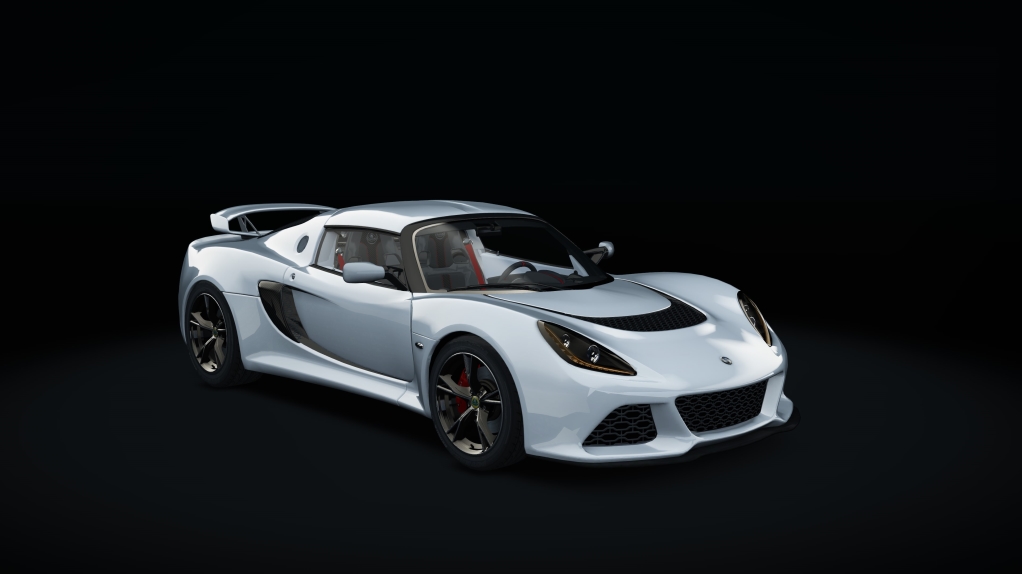 Lotus Exige S, skin Aspen_White