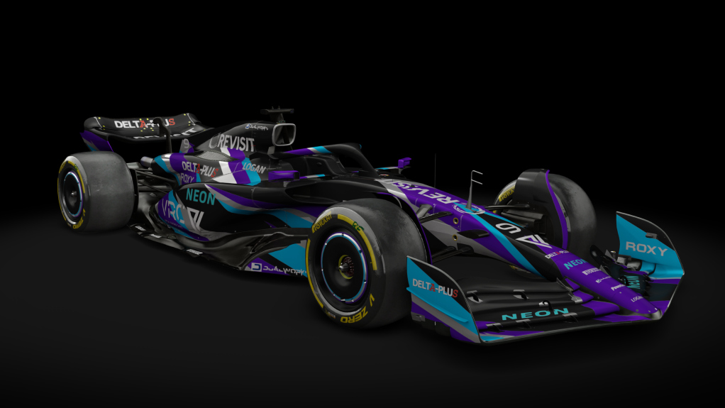 VRC Formula Alpha 2023, skin 09