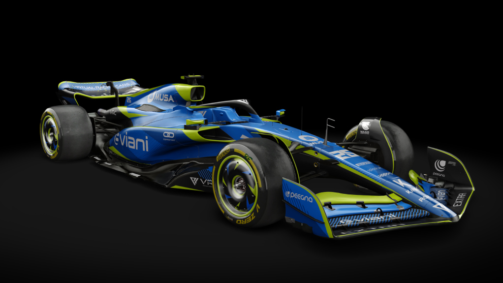 VRC Formula Alpha 2023, skin 25