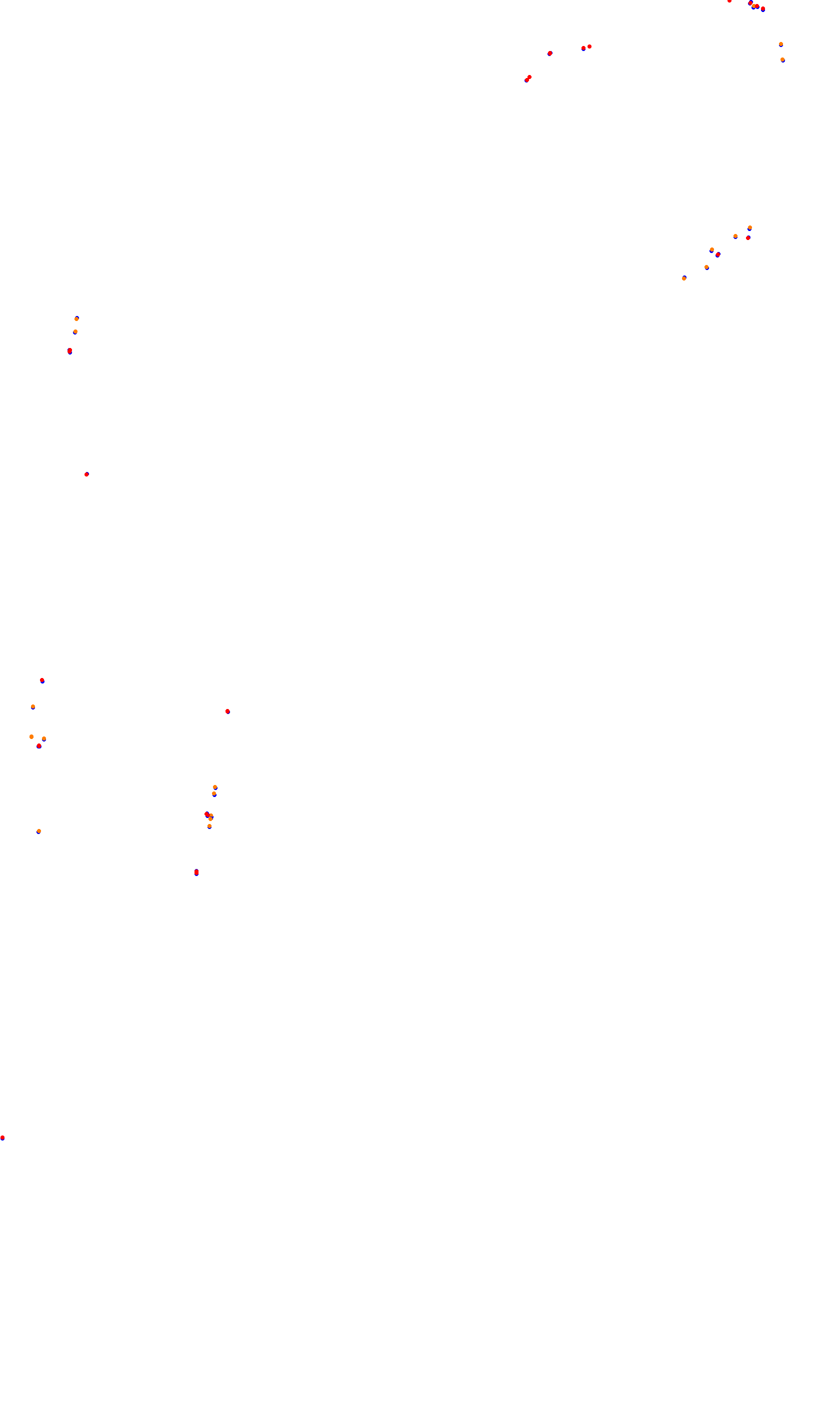 Monza collisions