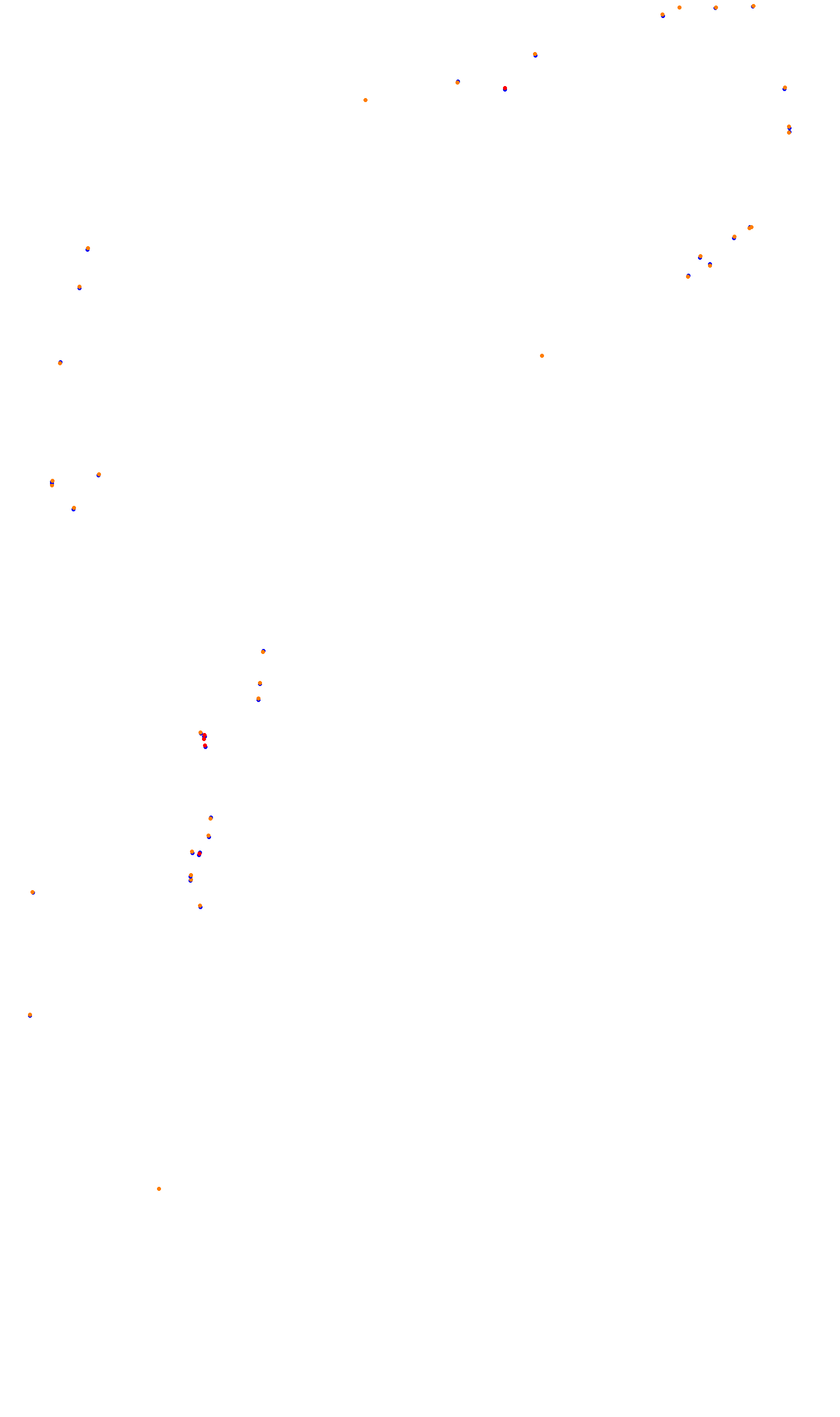 Monza collisions