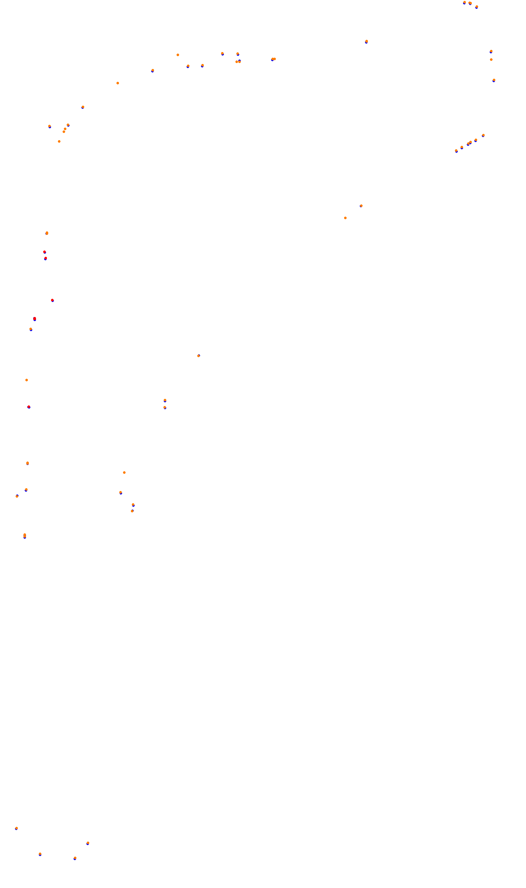 Monza collisions