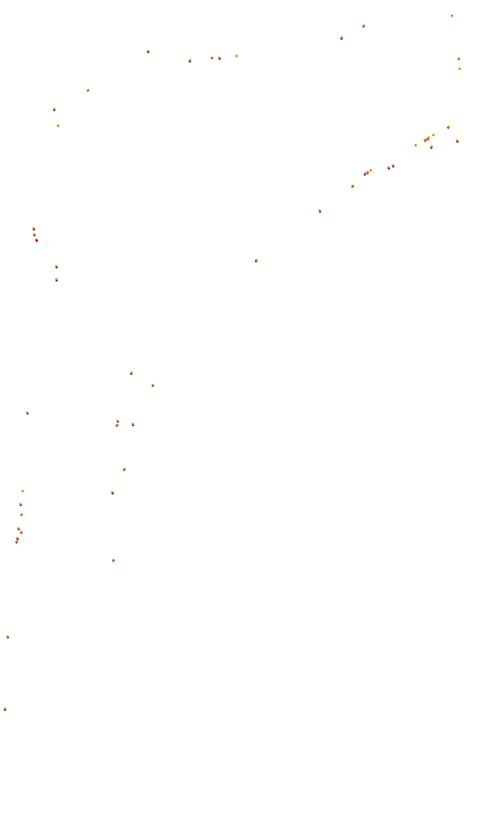 Monza collisions