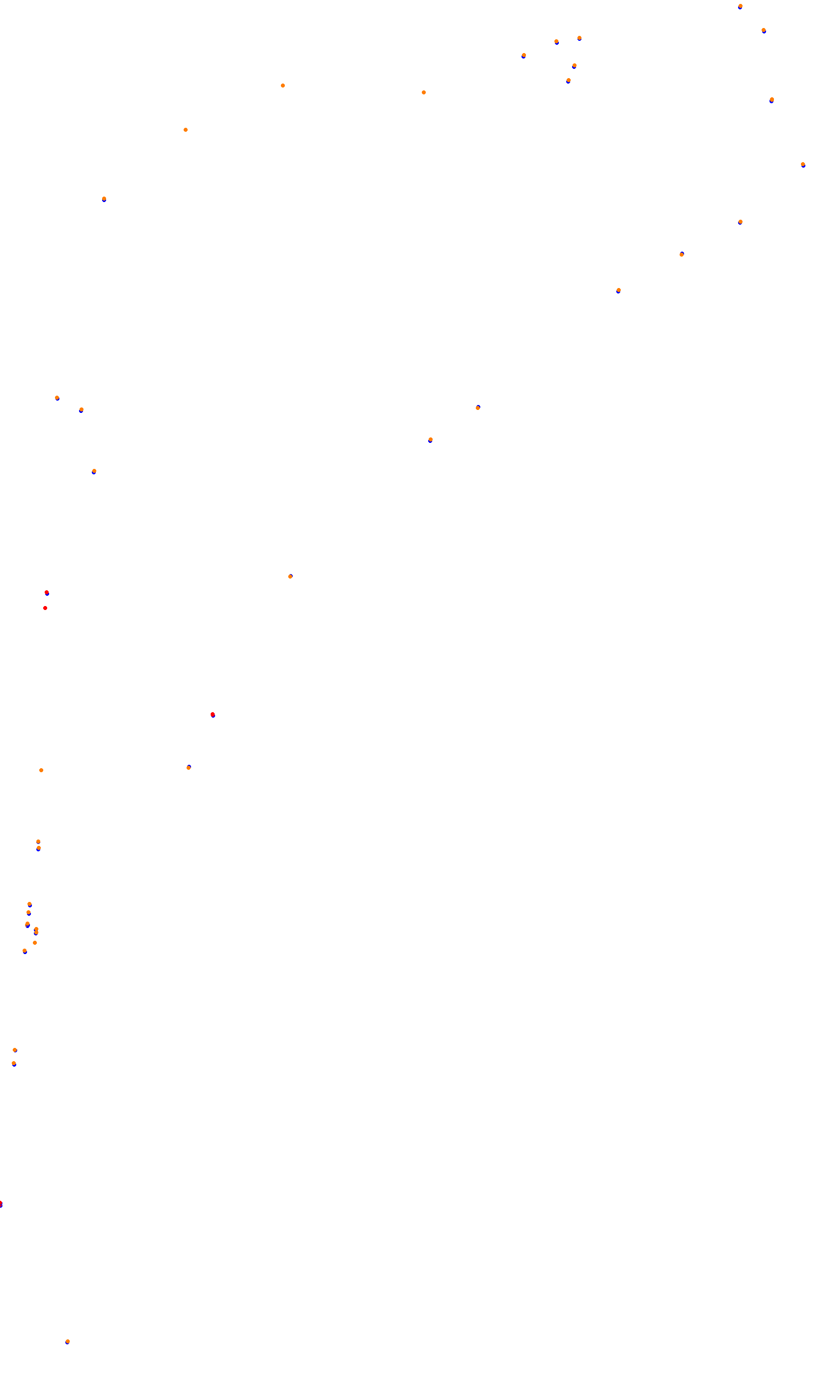 Monza collisions