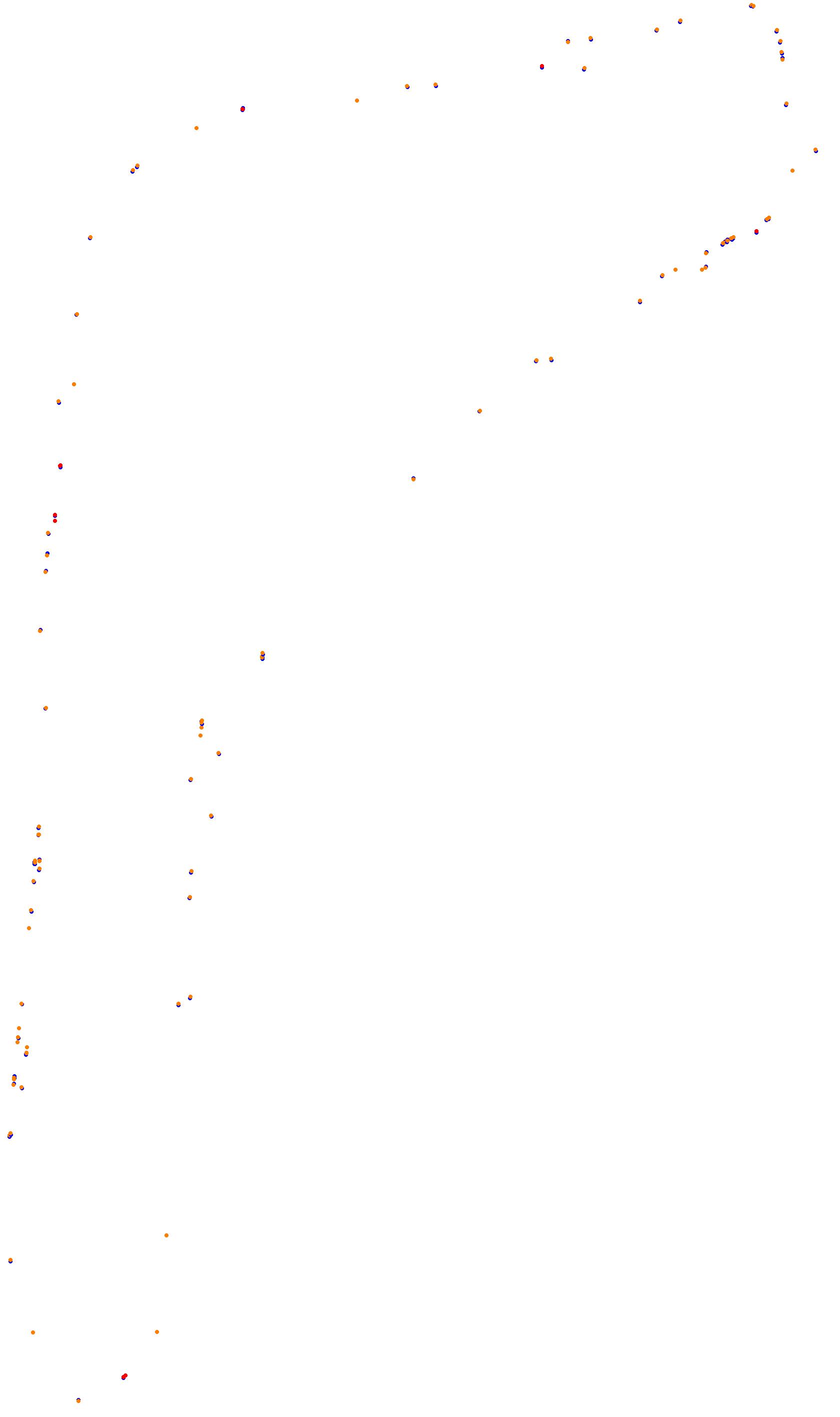 Monza collisions