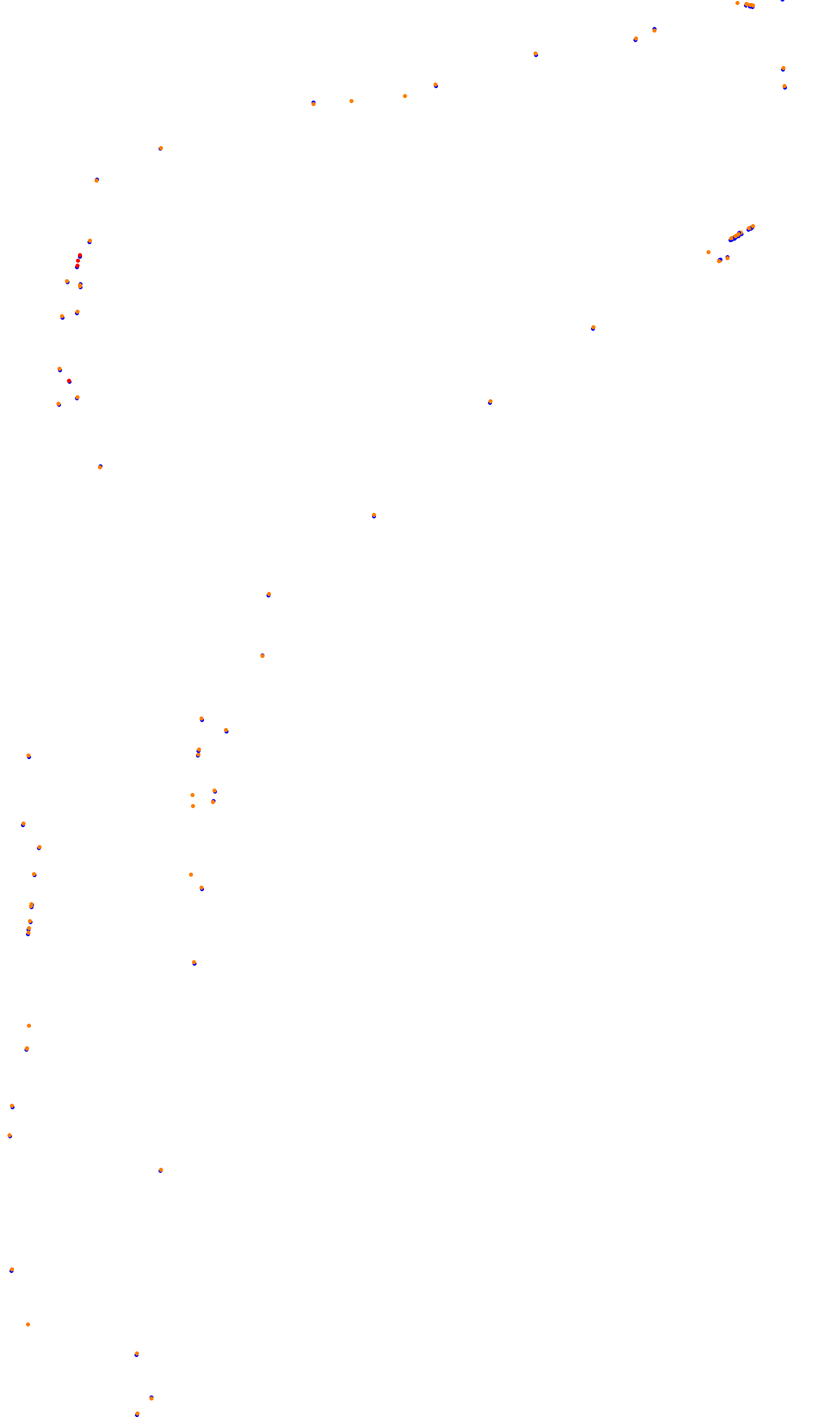 Monza collisions