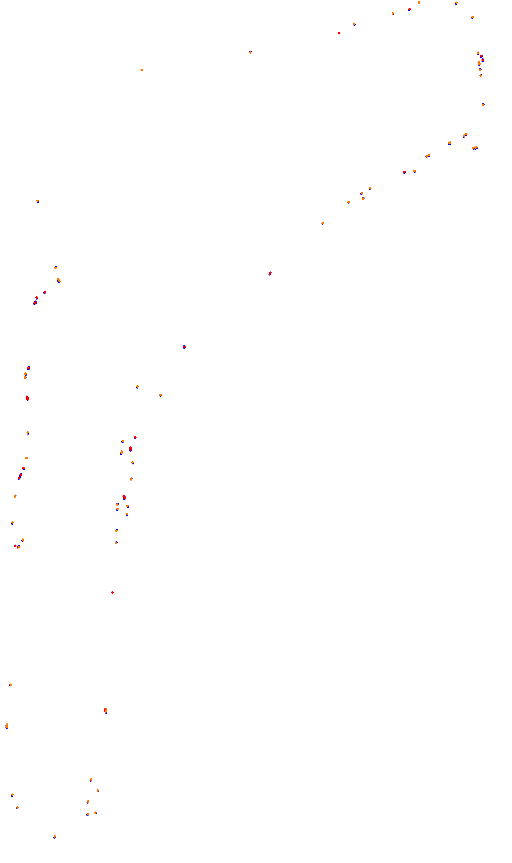 Monza collisions