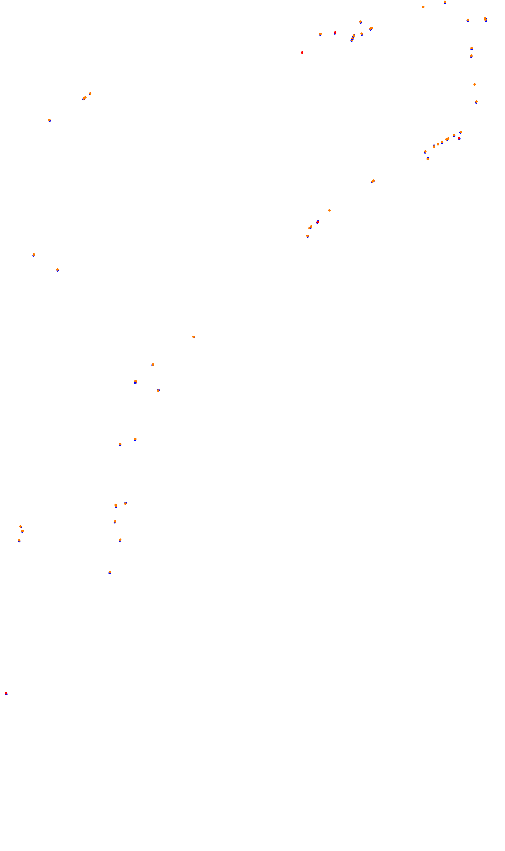 Monza collisions