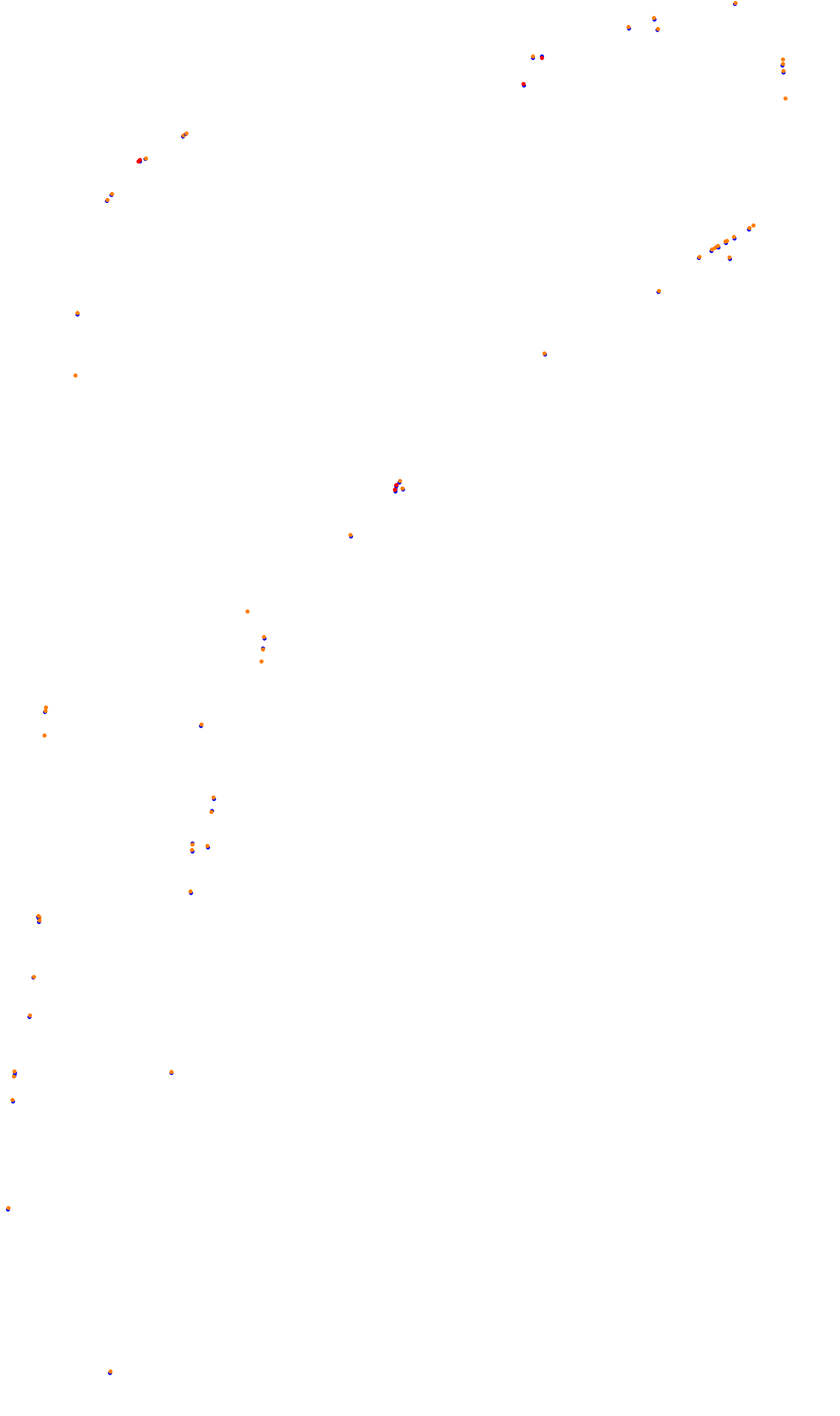 Monza collisions