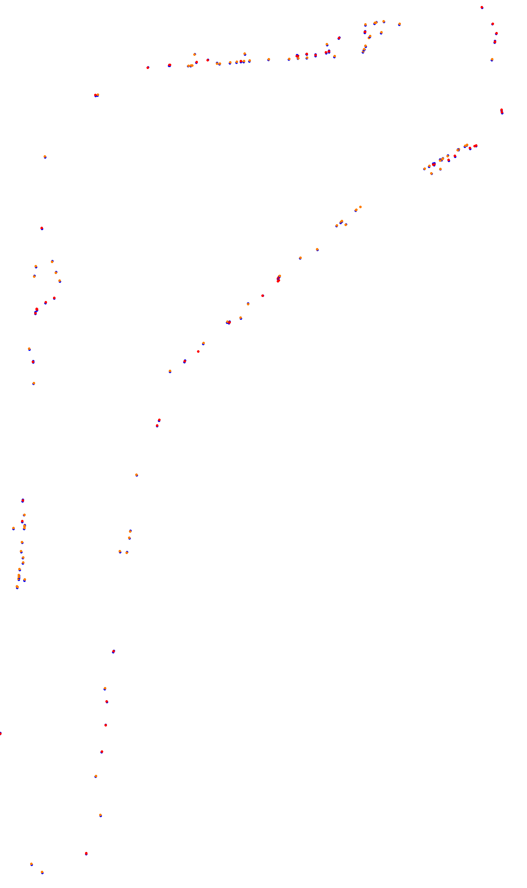 Monza collisions