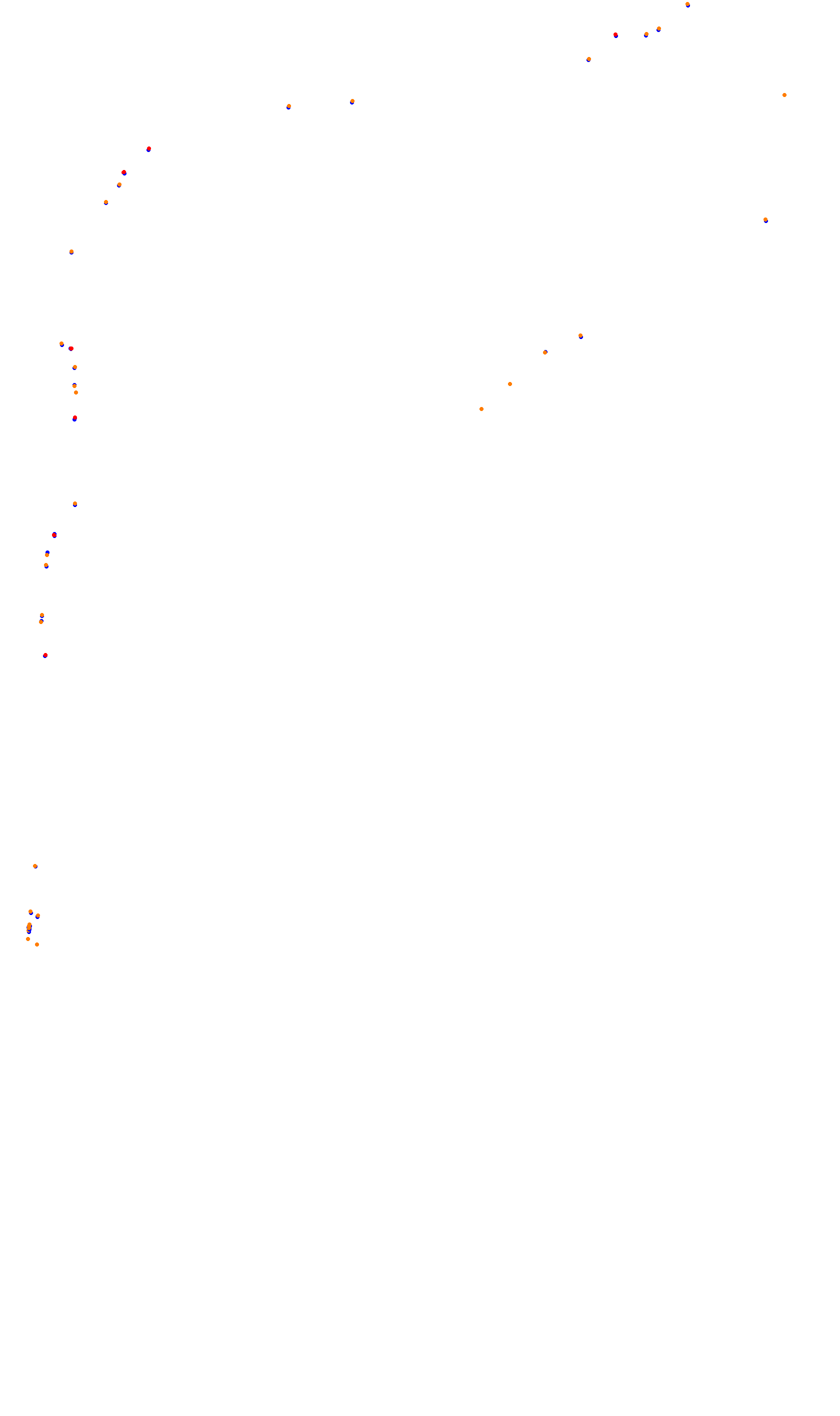 Monza collisions