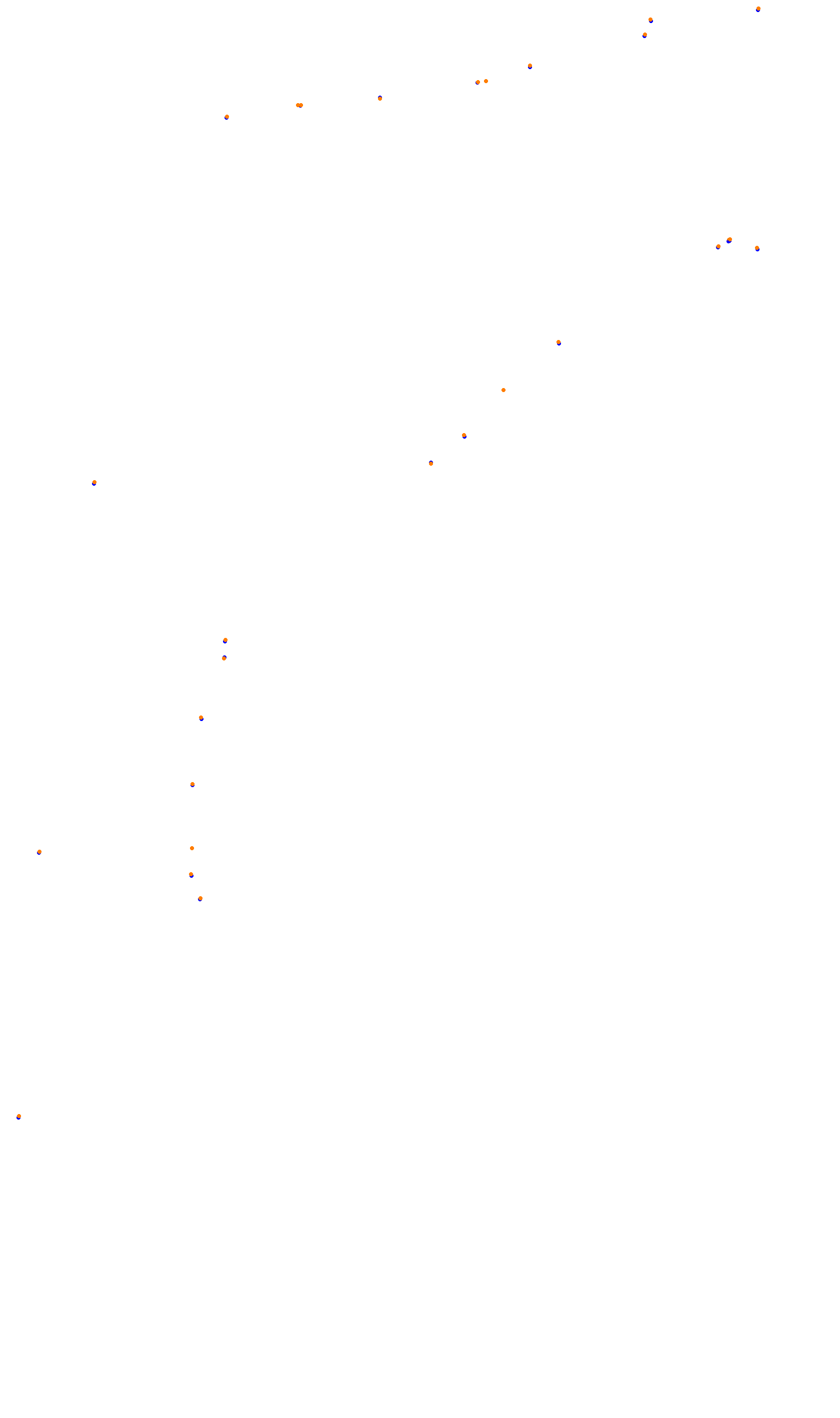 Monza collisions