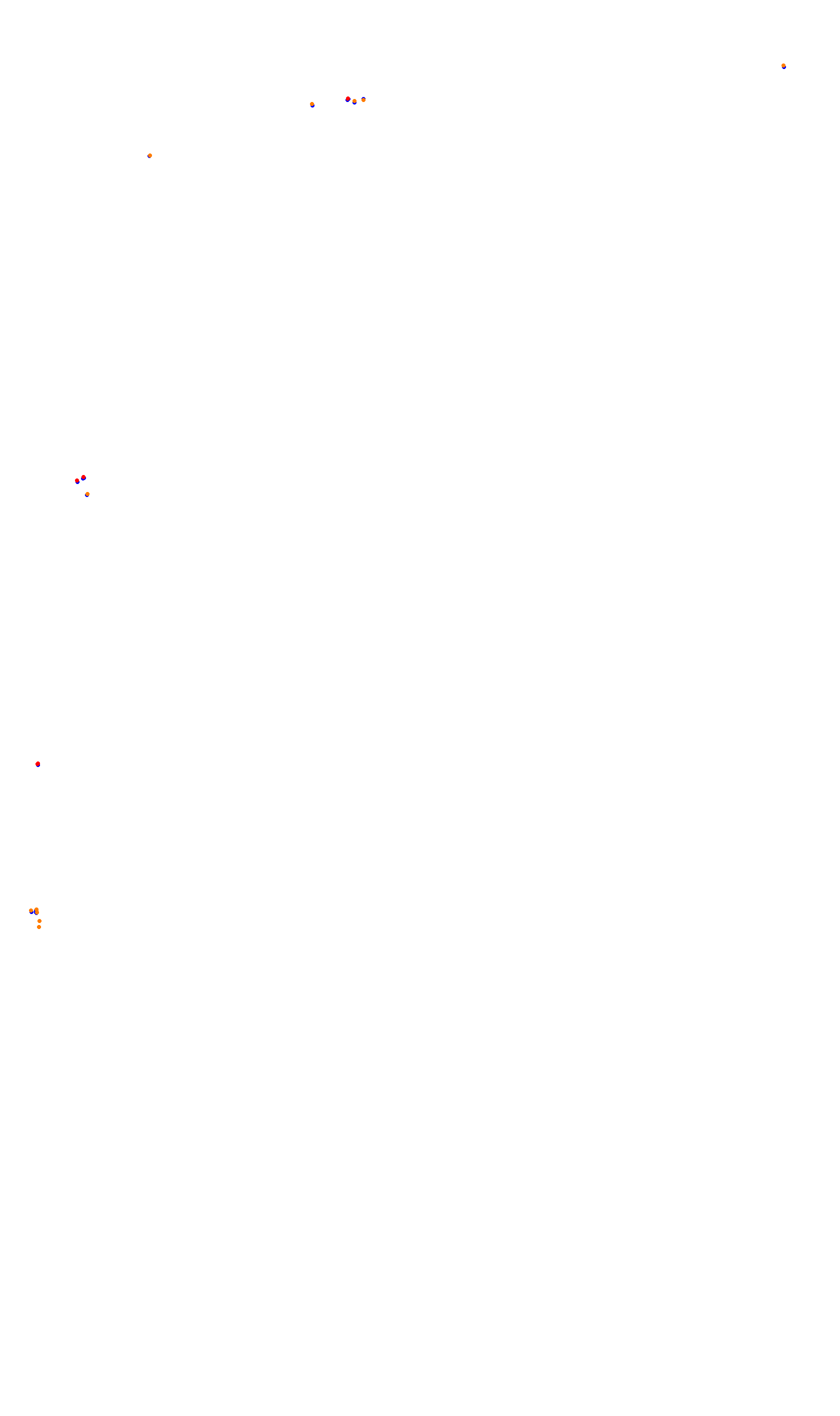 Monza collisions