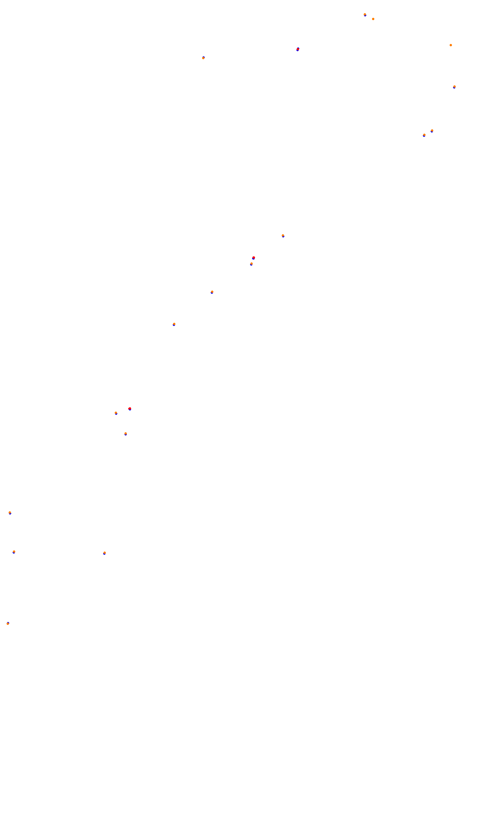 Monza collisions