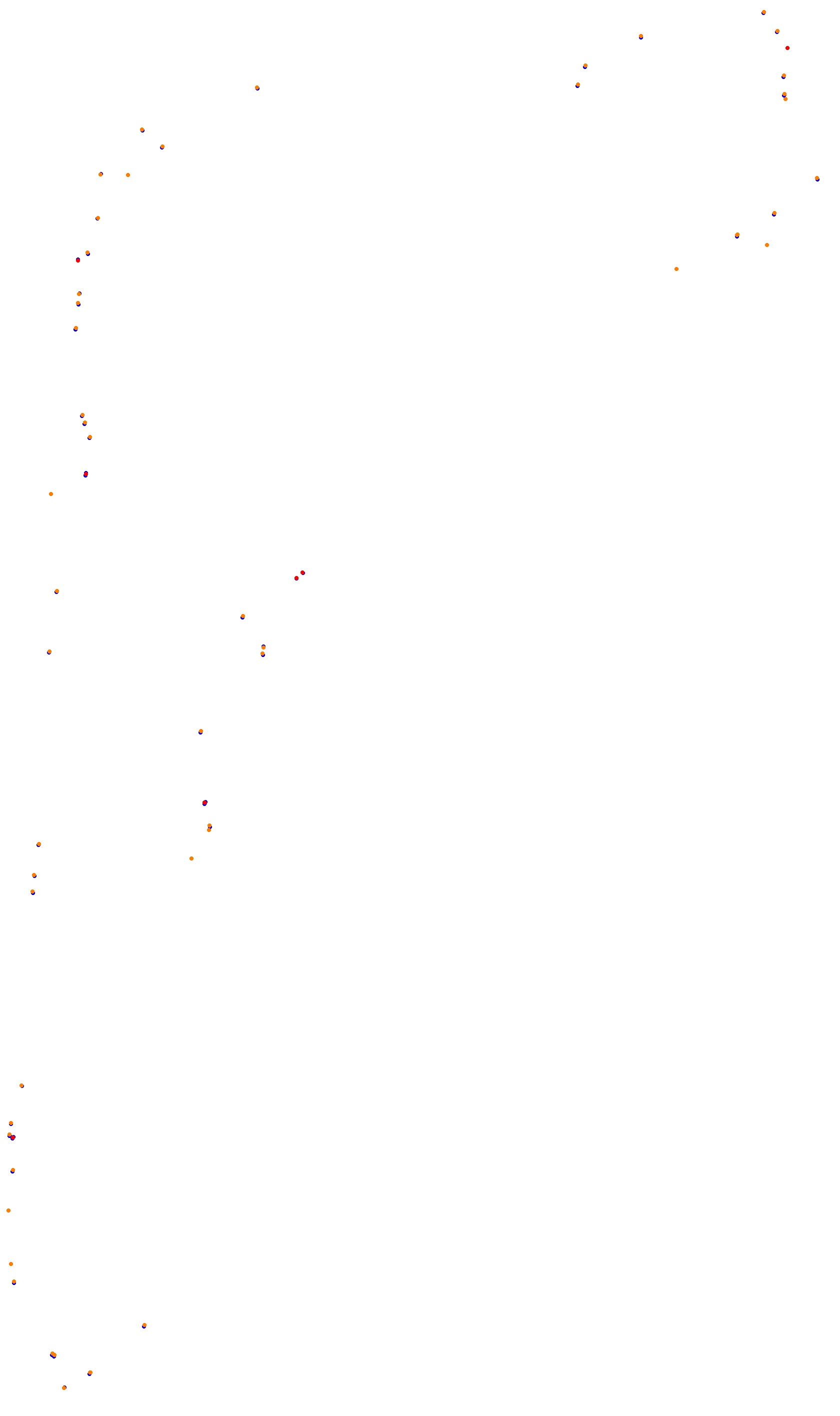 Monza collisions