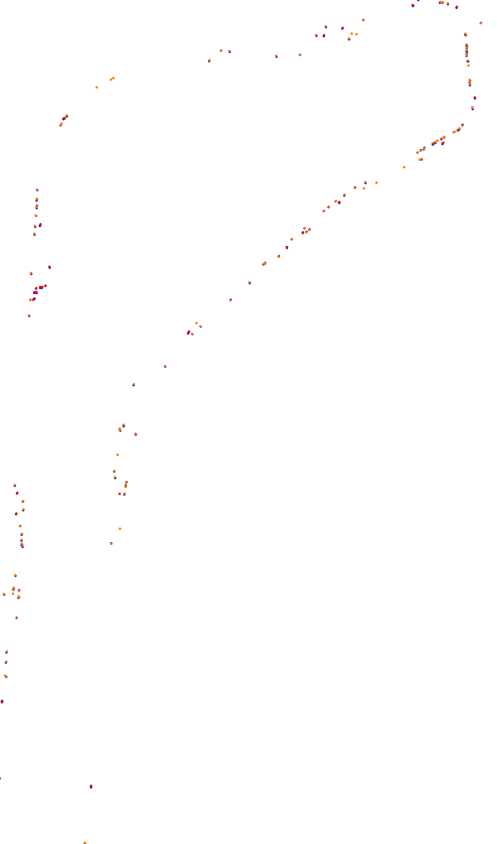 Monza collisions