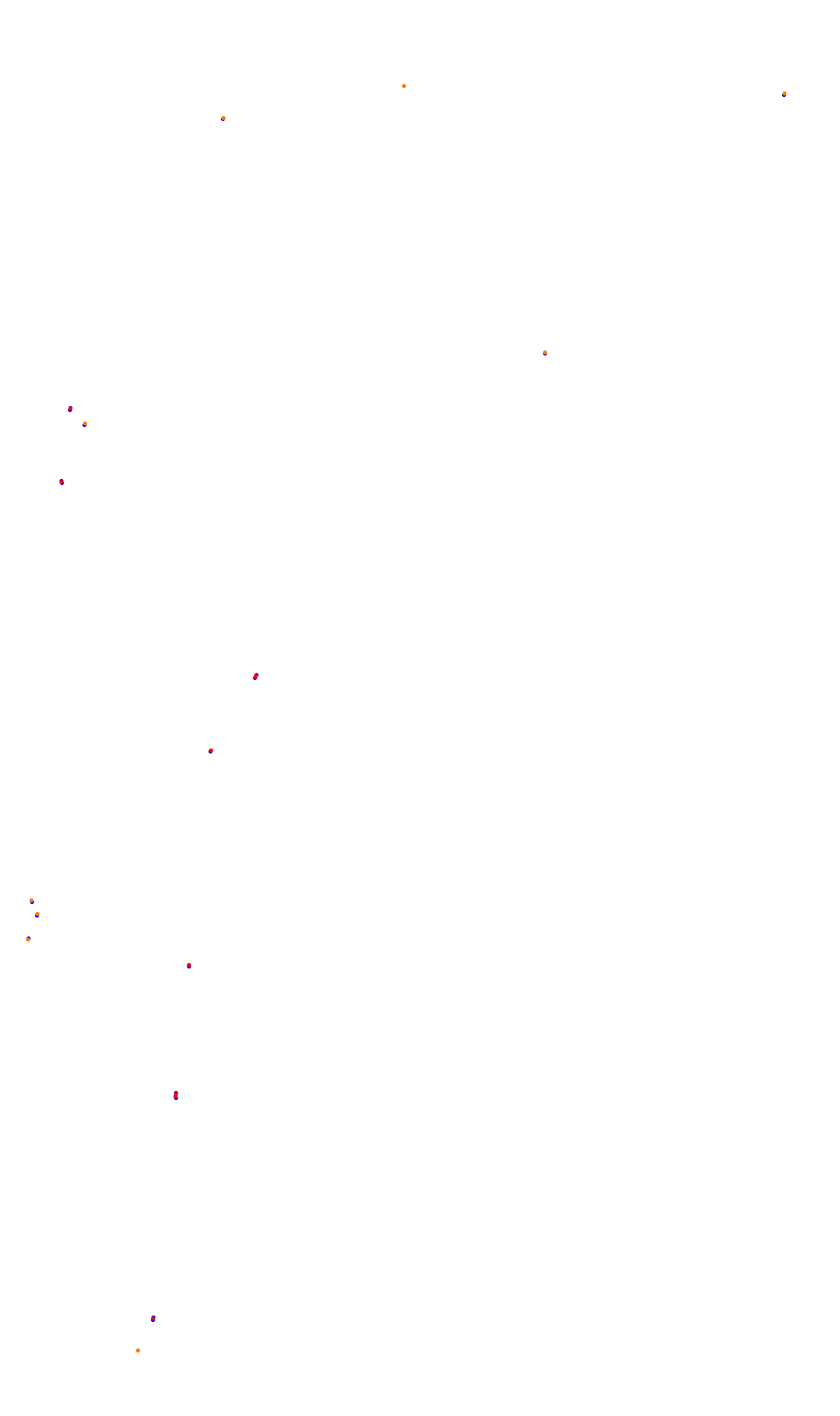 Monza collisions