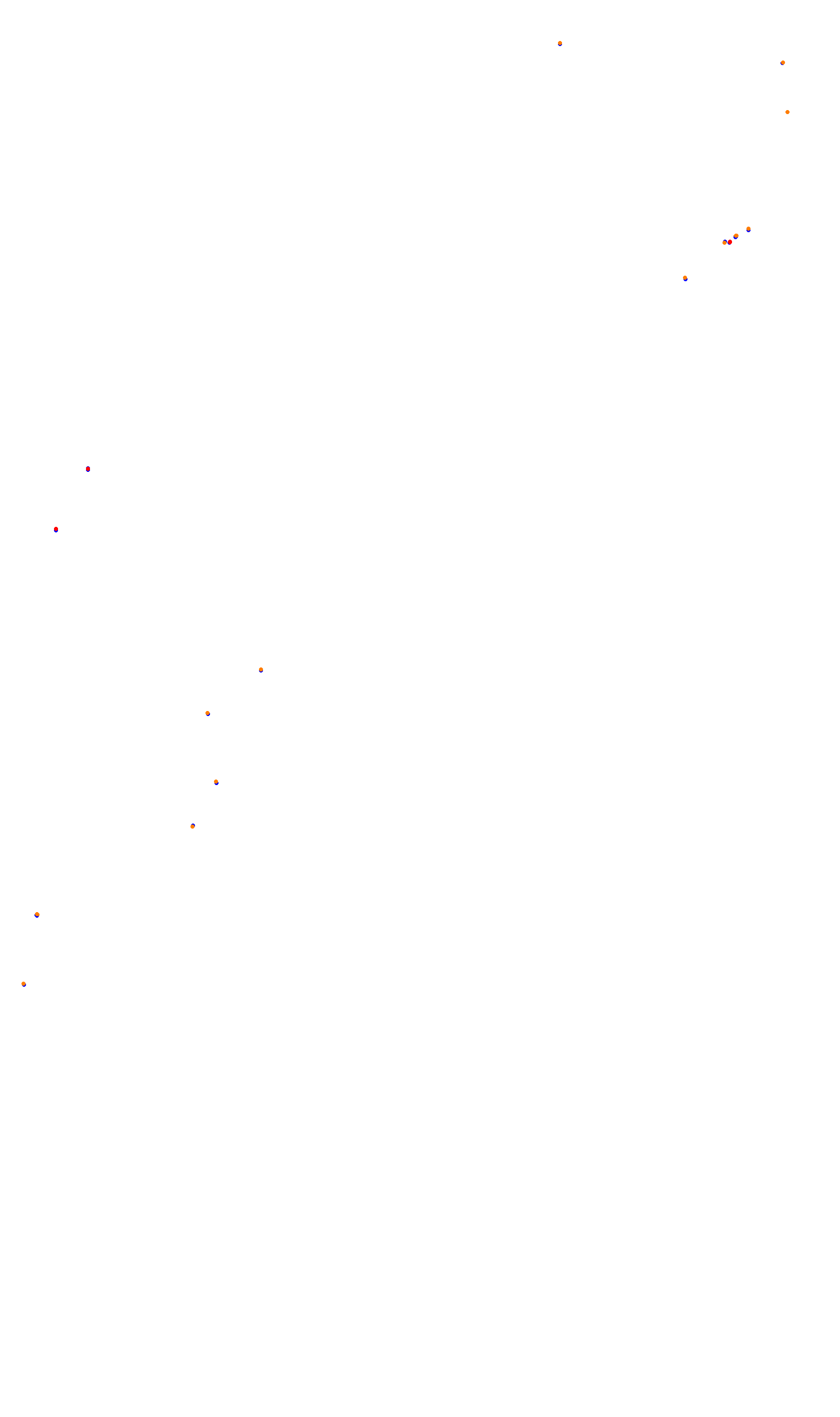 Monza collisions