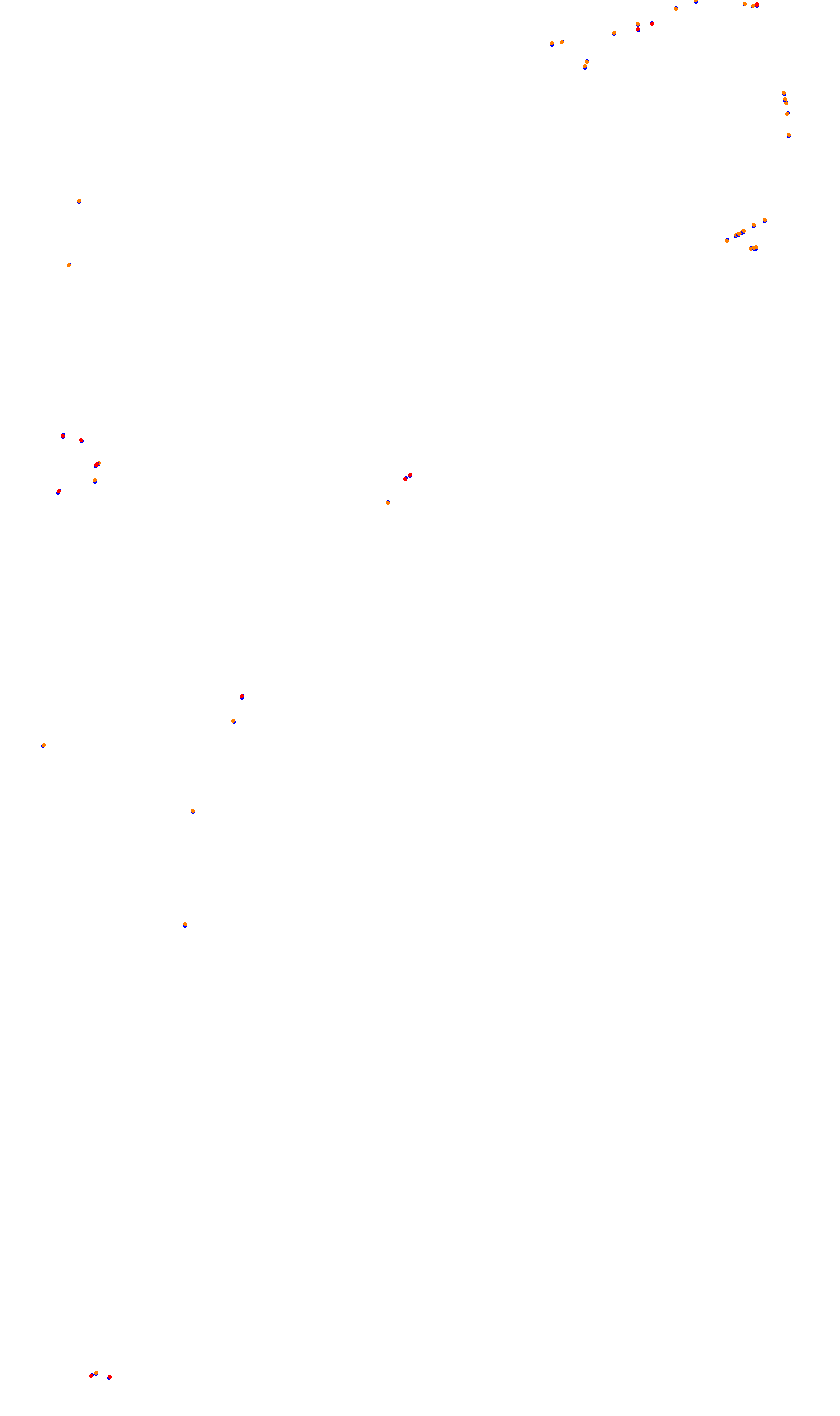 Monza collisions