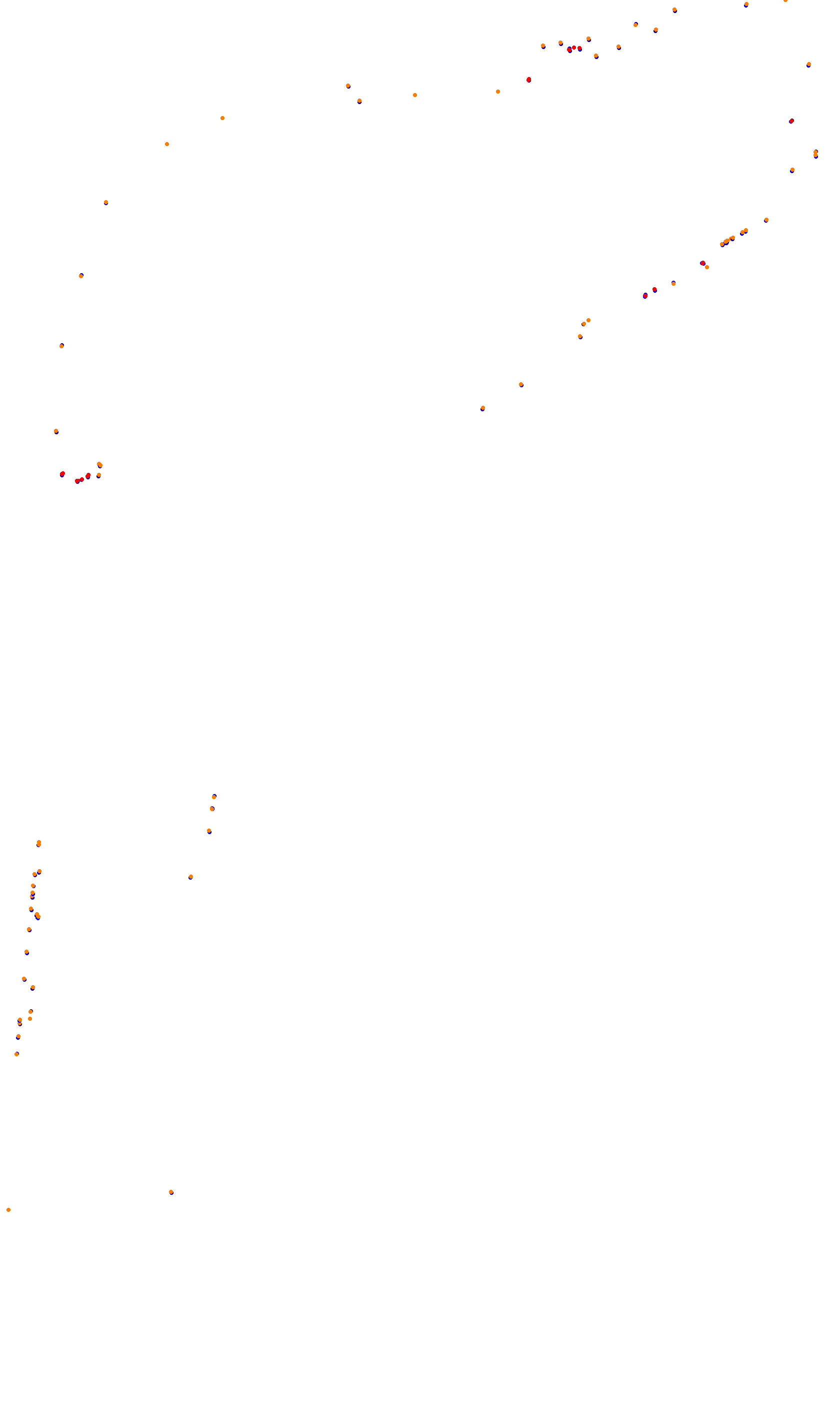 Monza collisions