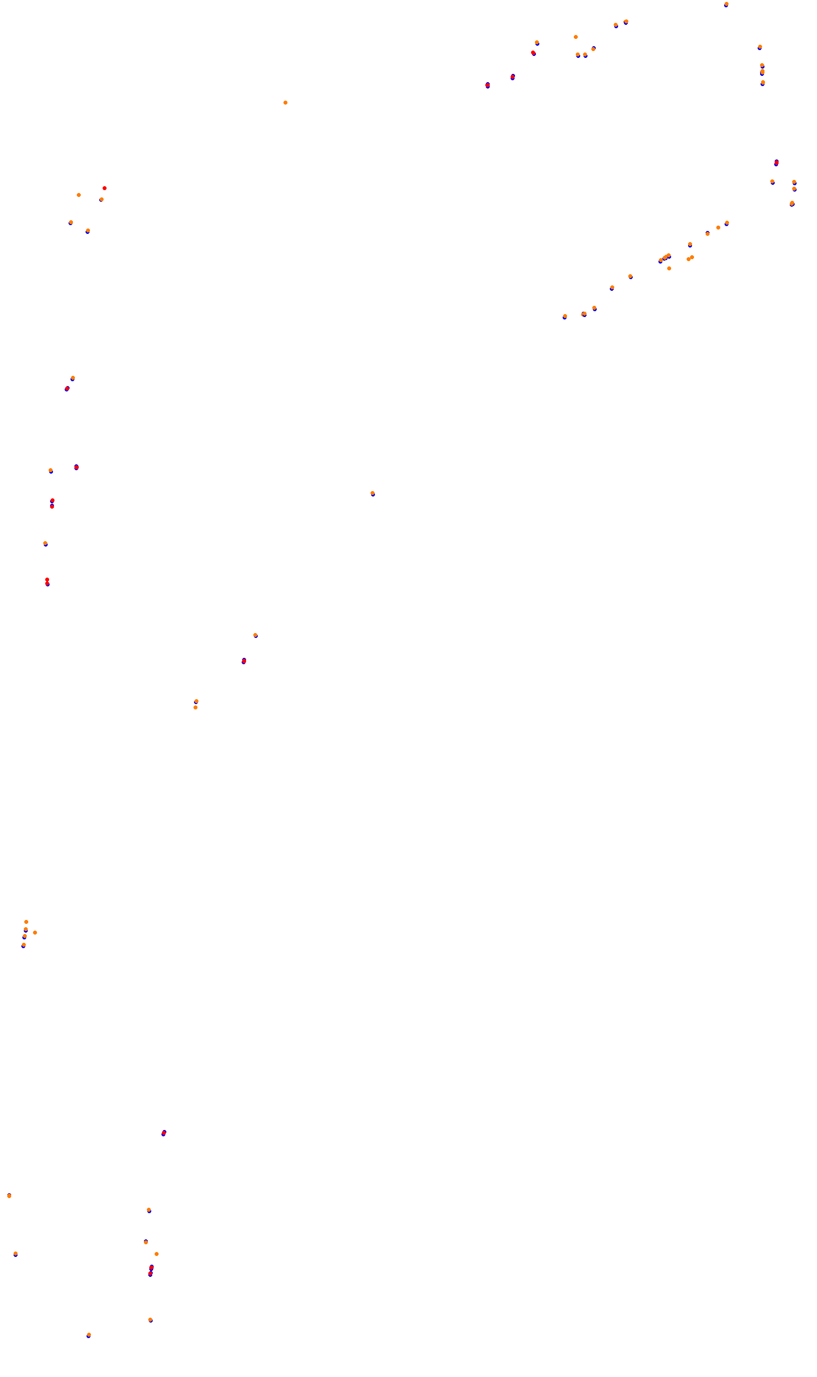 Monza collisions