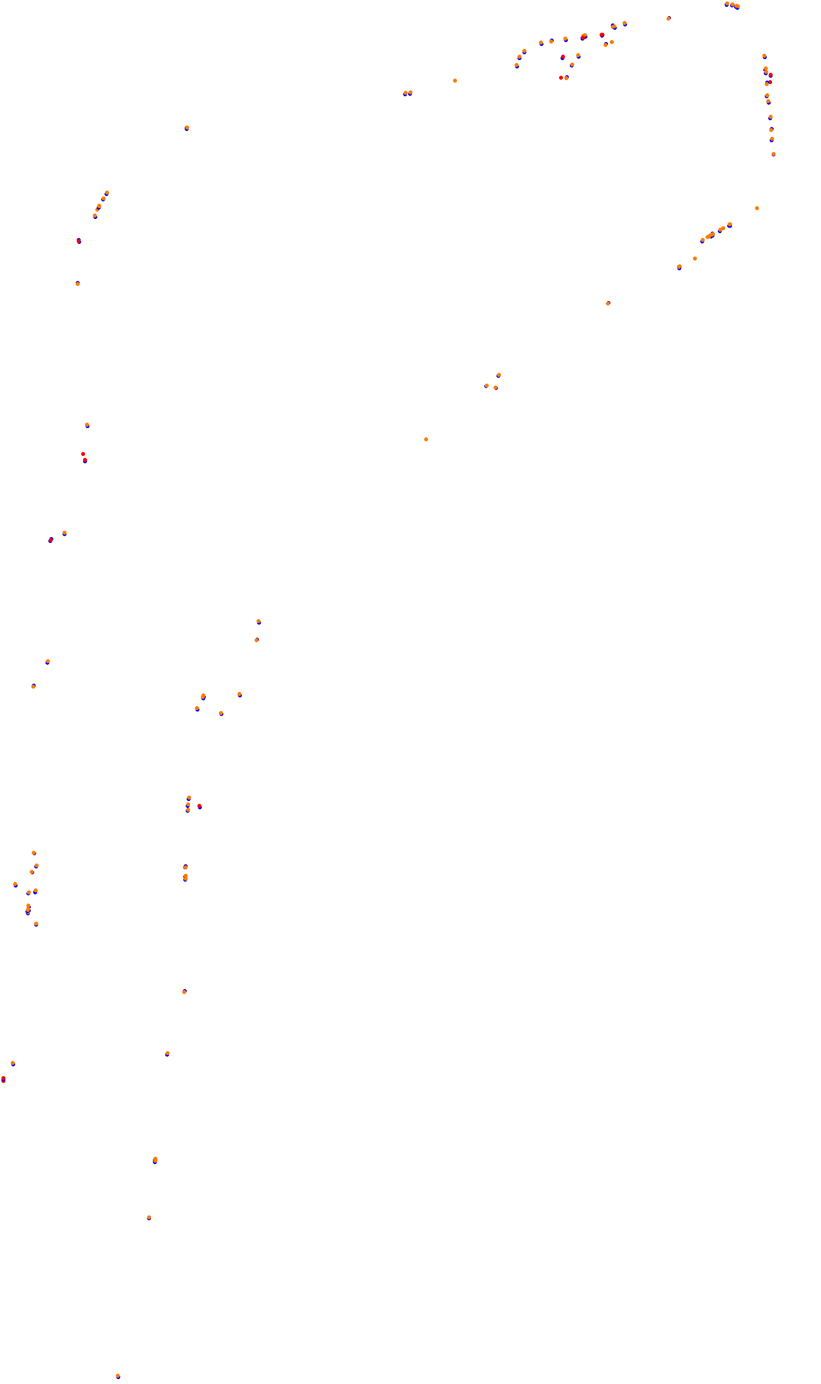 Monza collisions