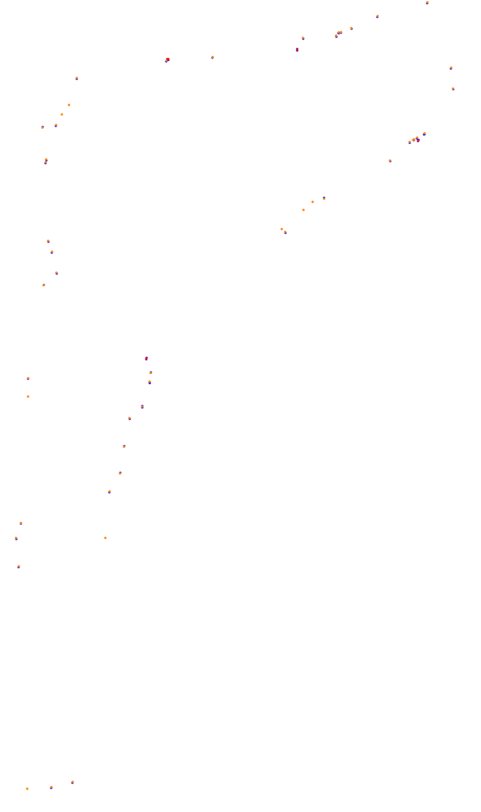 Monza collisions