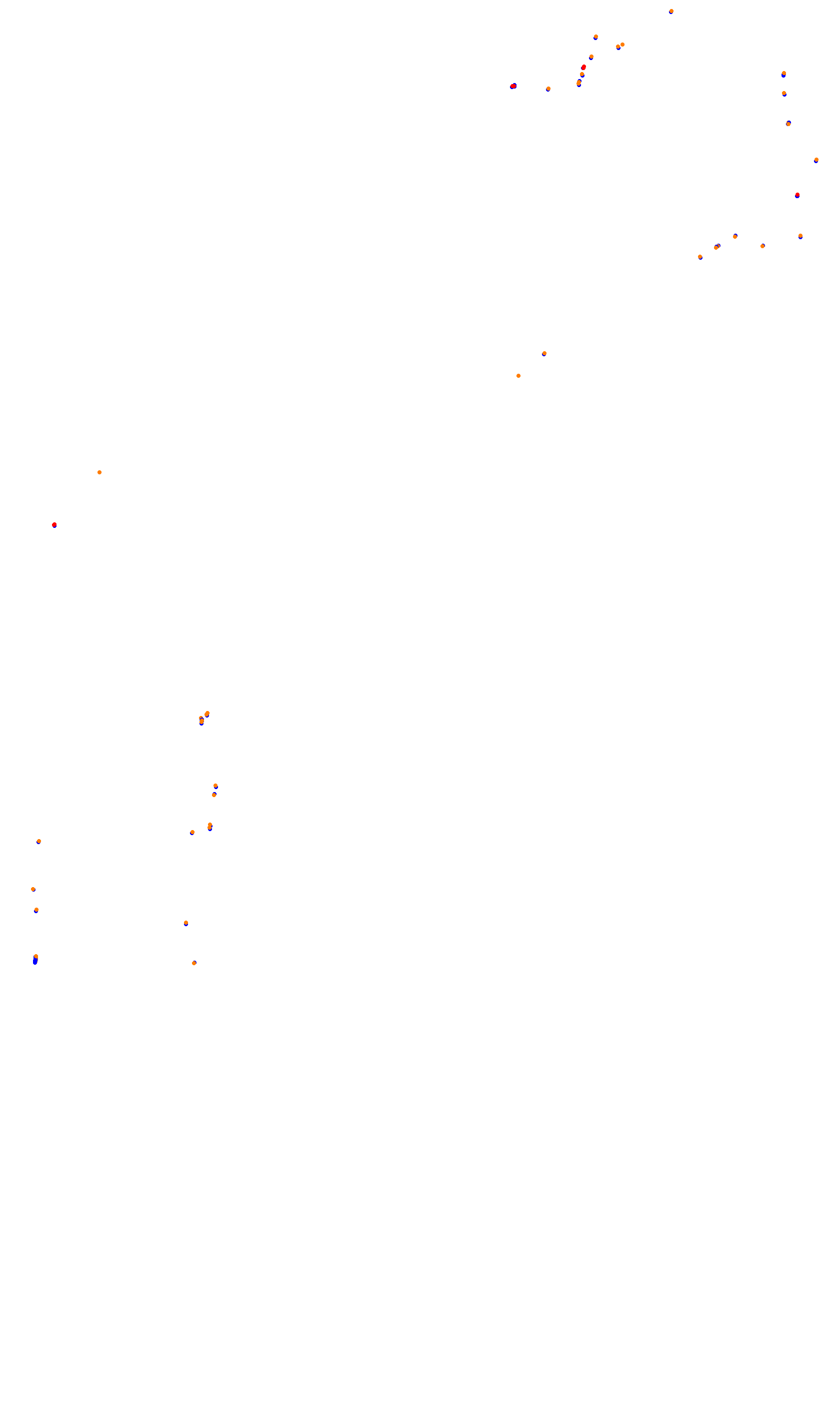 Monza collisions