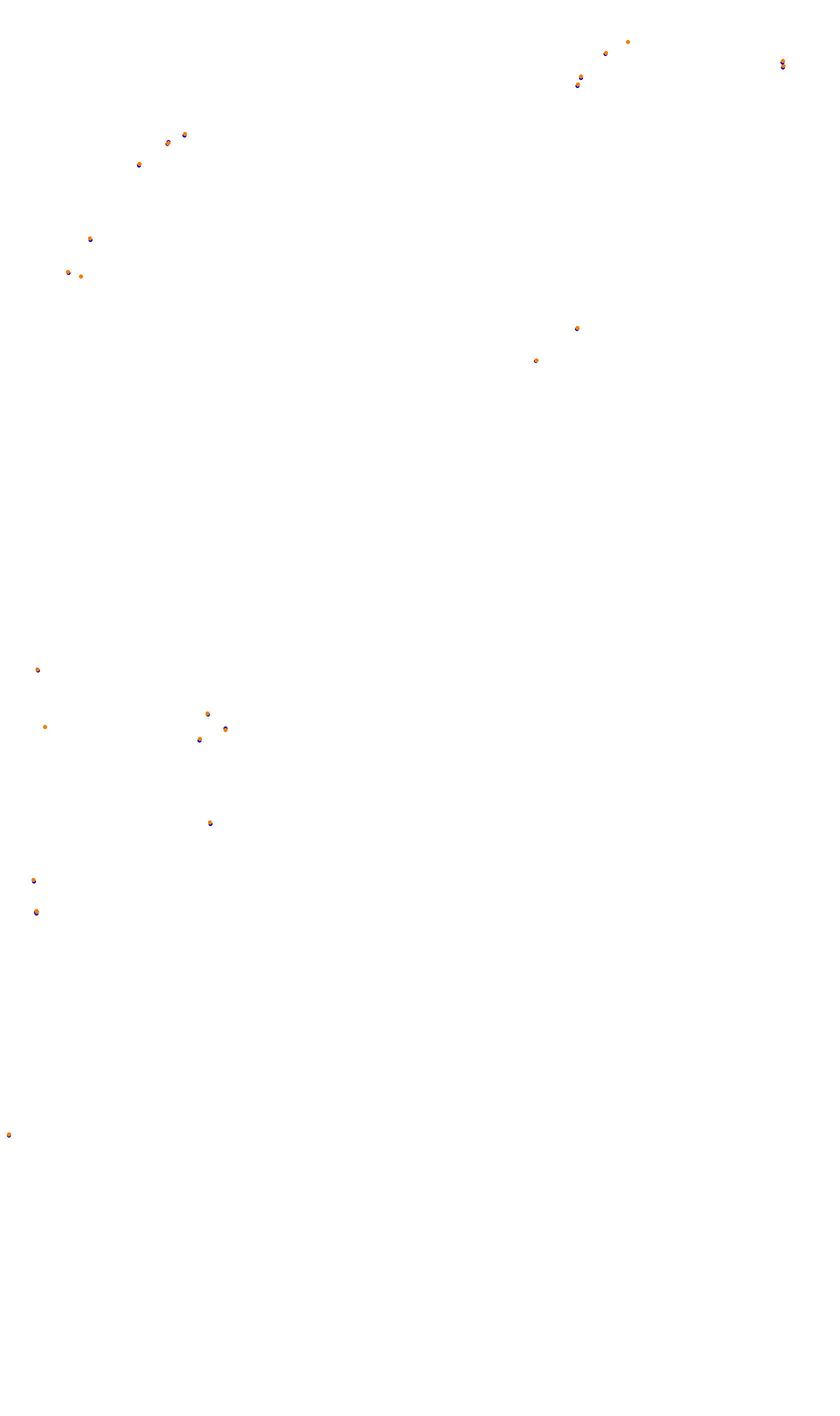 Monza collisions