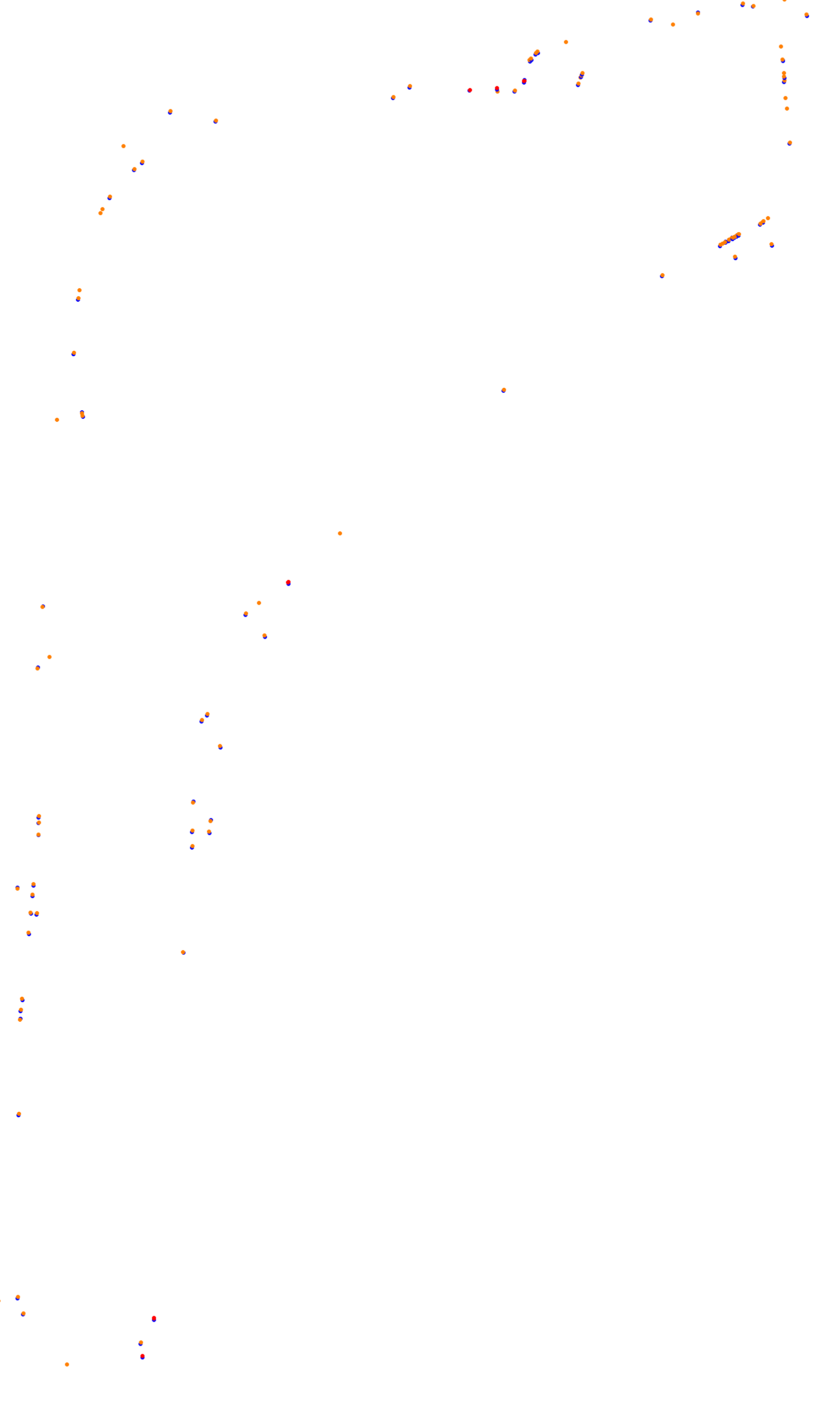 Monza collisions