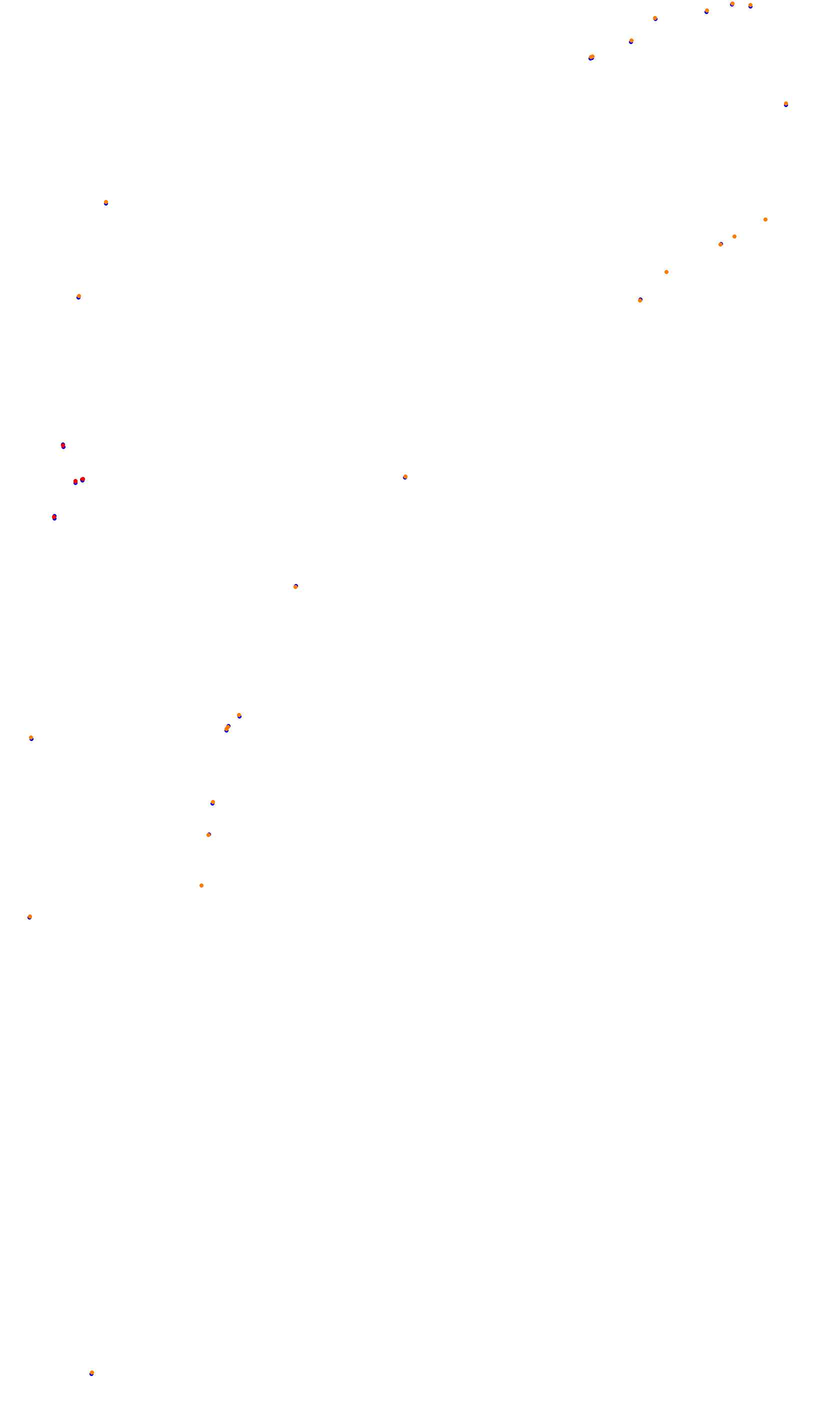 Monza collisions