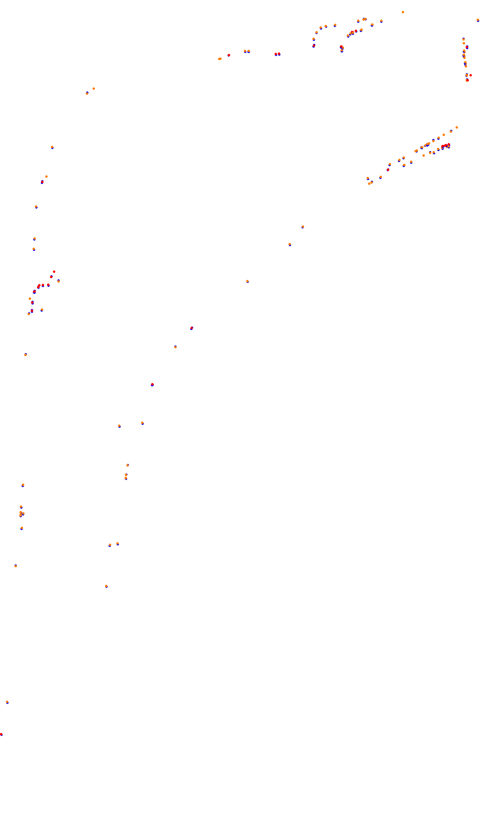 Monza collisions