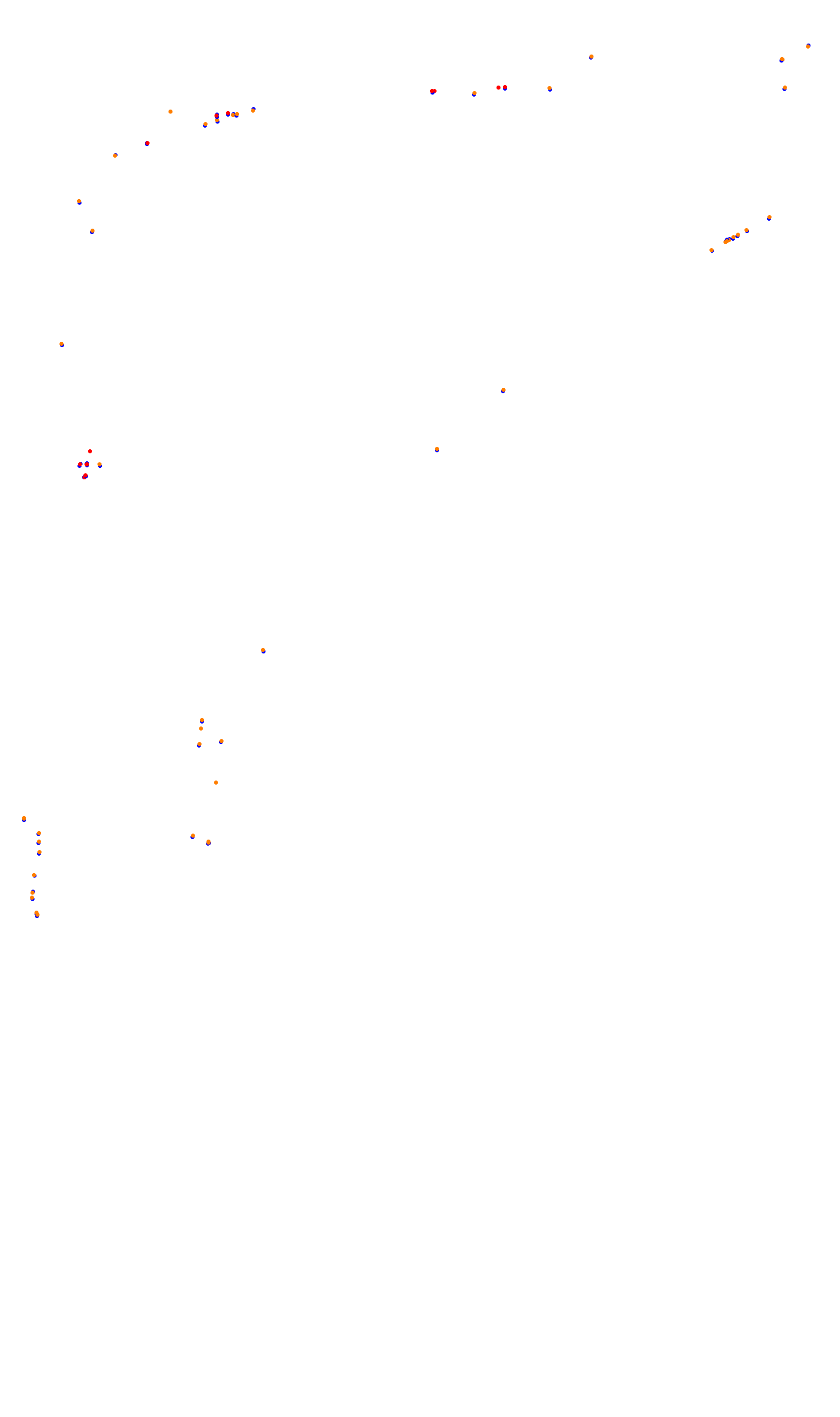 Monza collisions