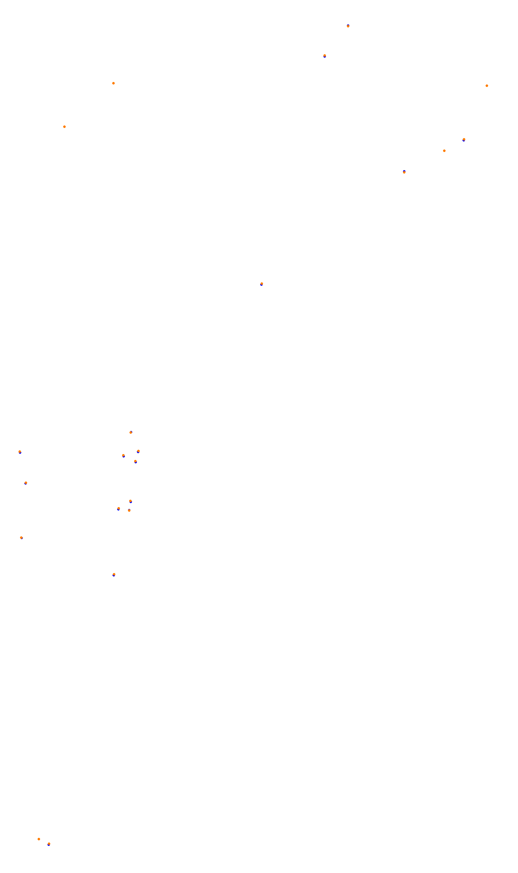 Monza collisions