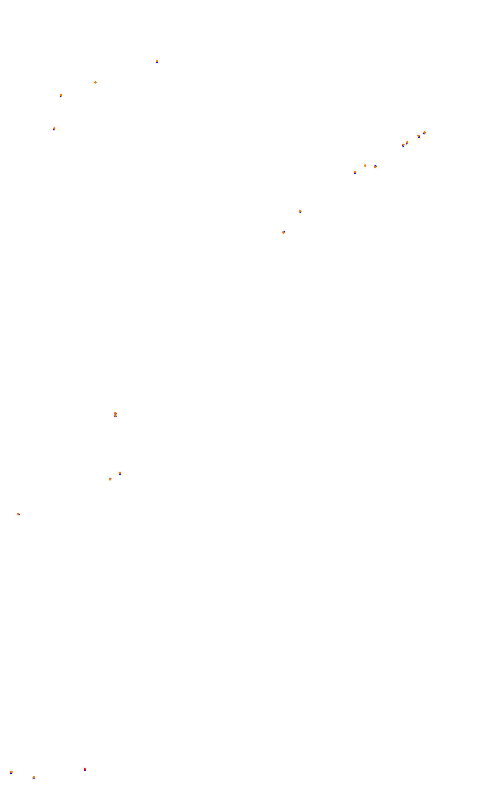 Monza collisions