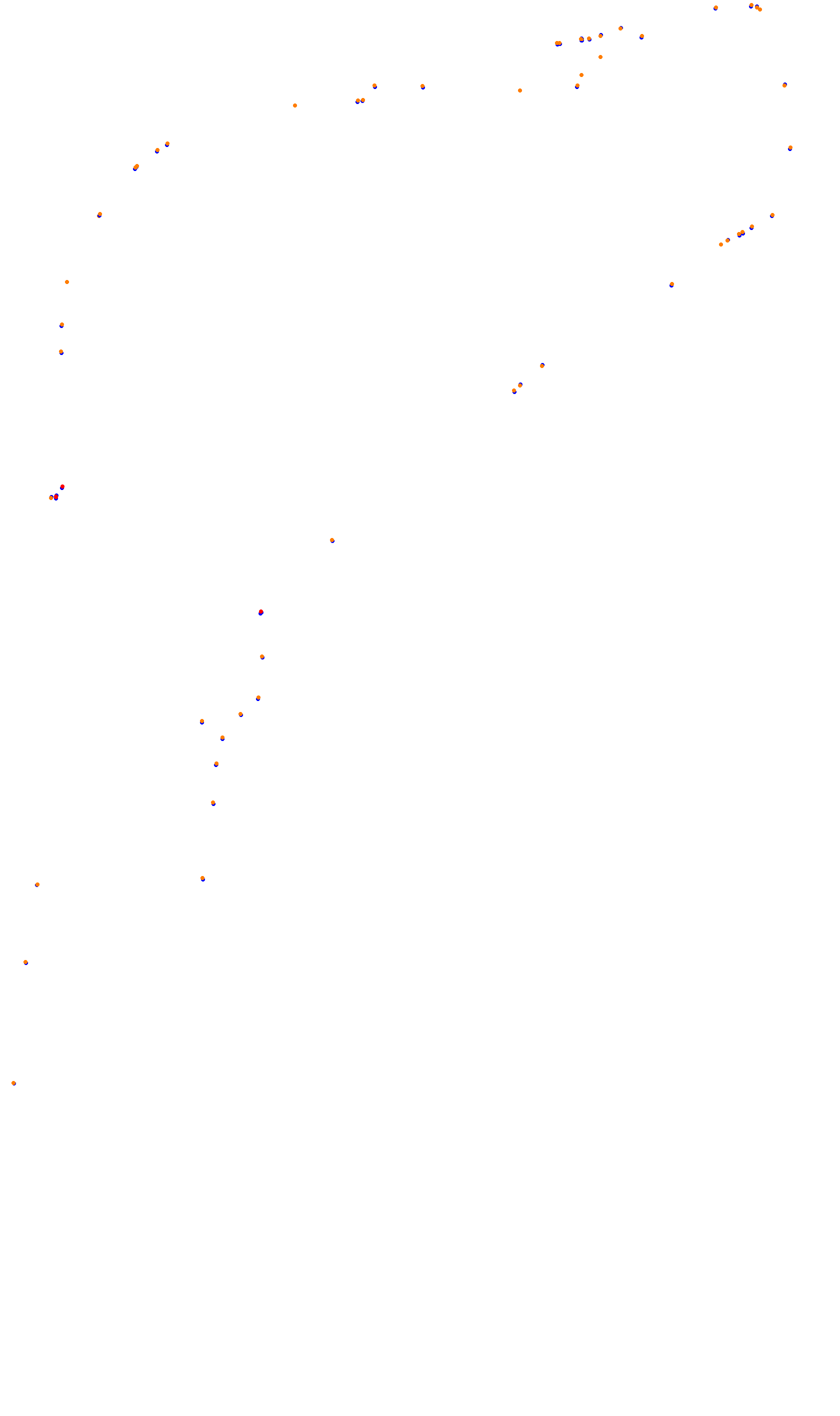 Monza collisions