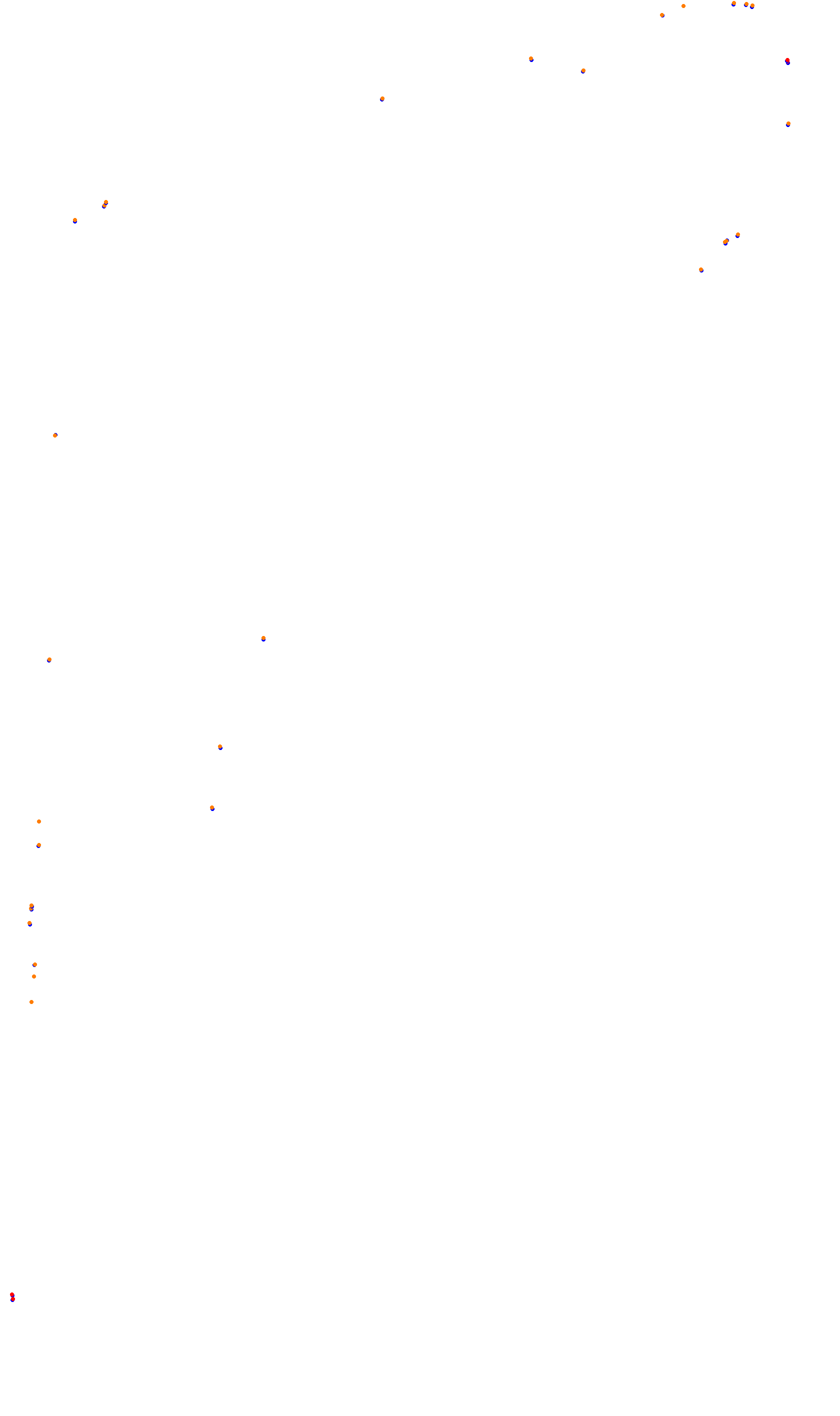 Monza collisions