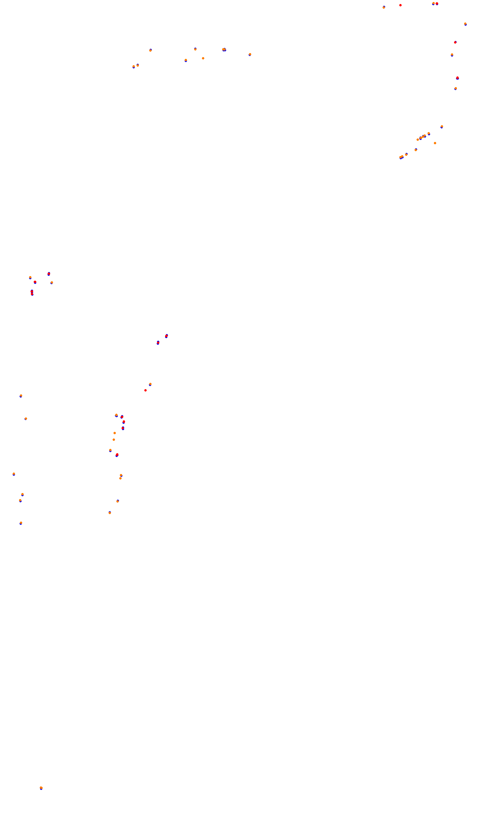 Monza collisions